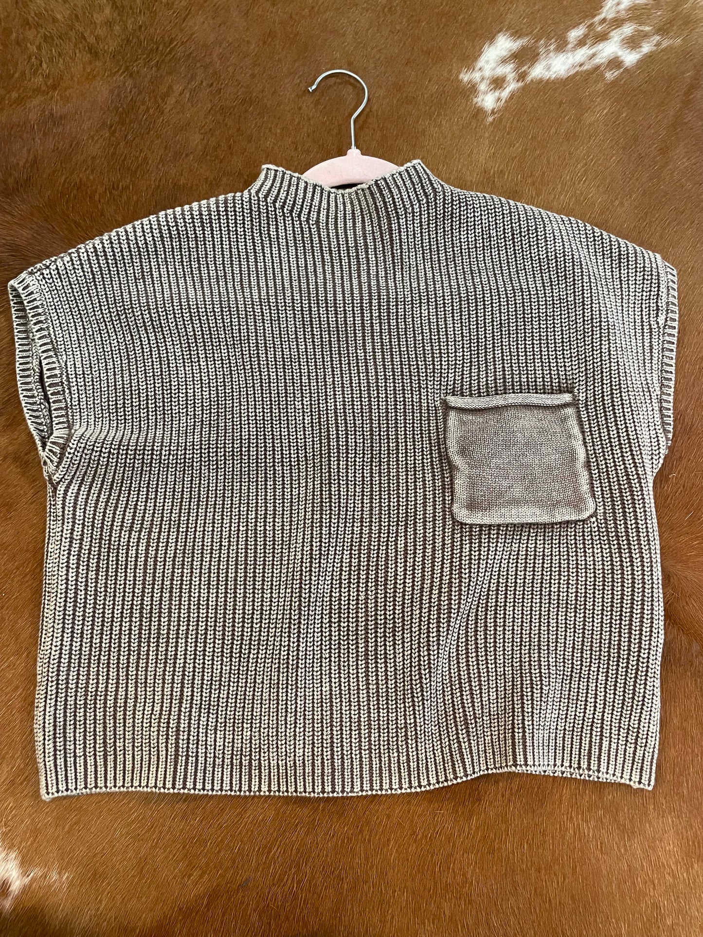 Cropped Sweater // Mocha