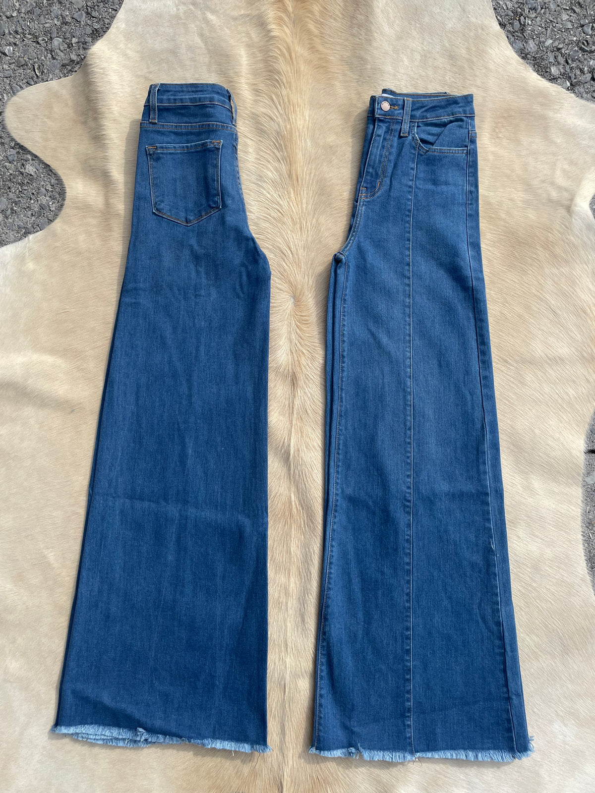 Reno Wide Leg Jeans in Medium Wash
