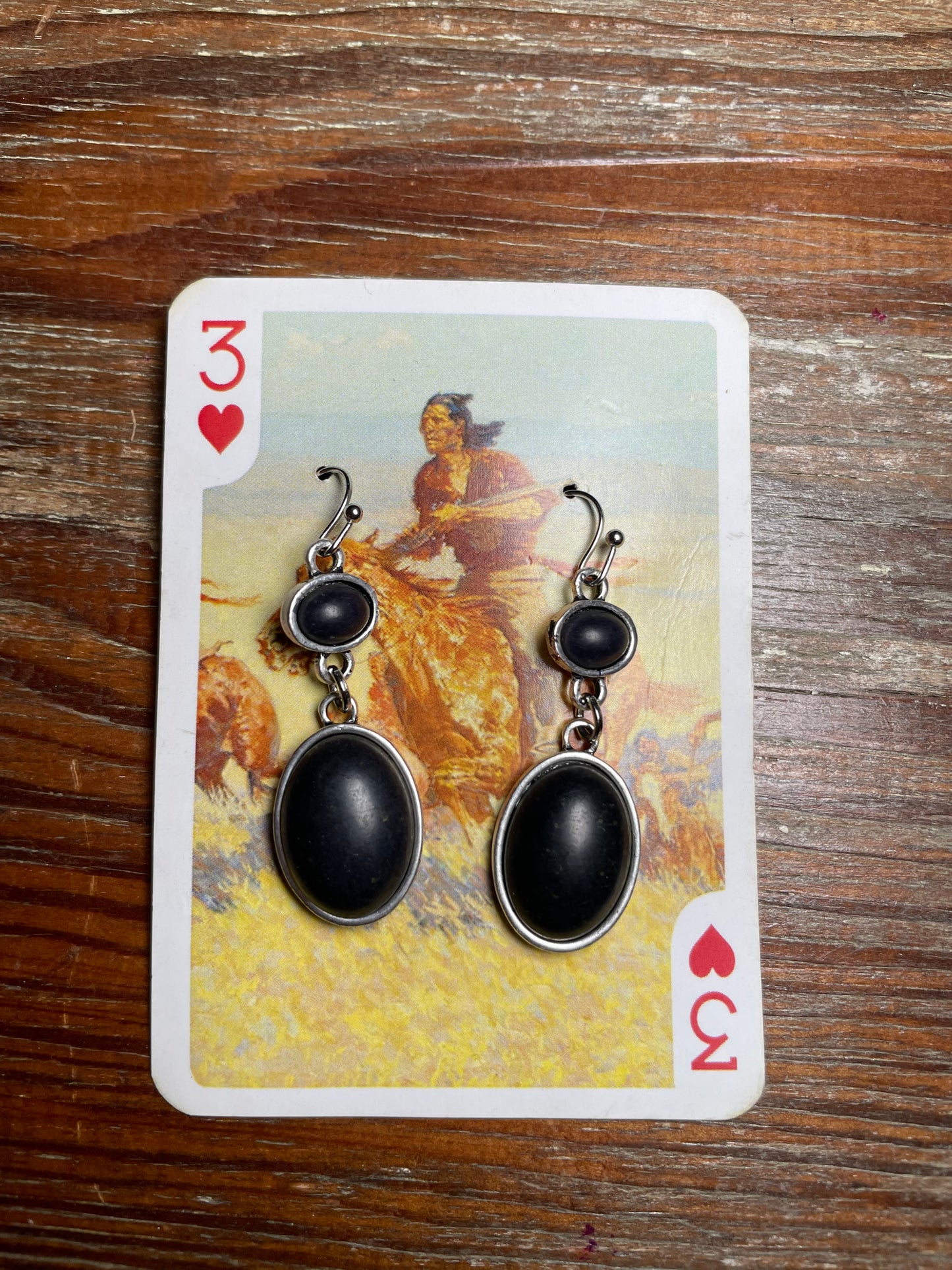 Onyx Dangle Earrings