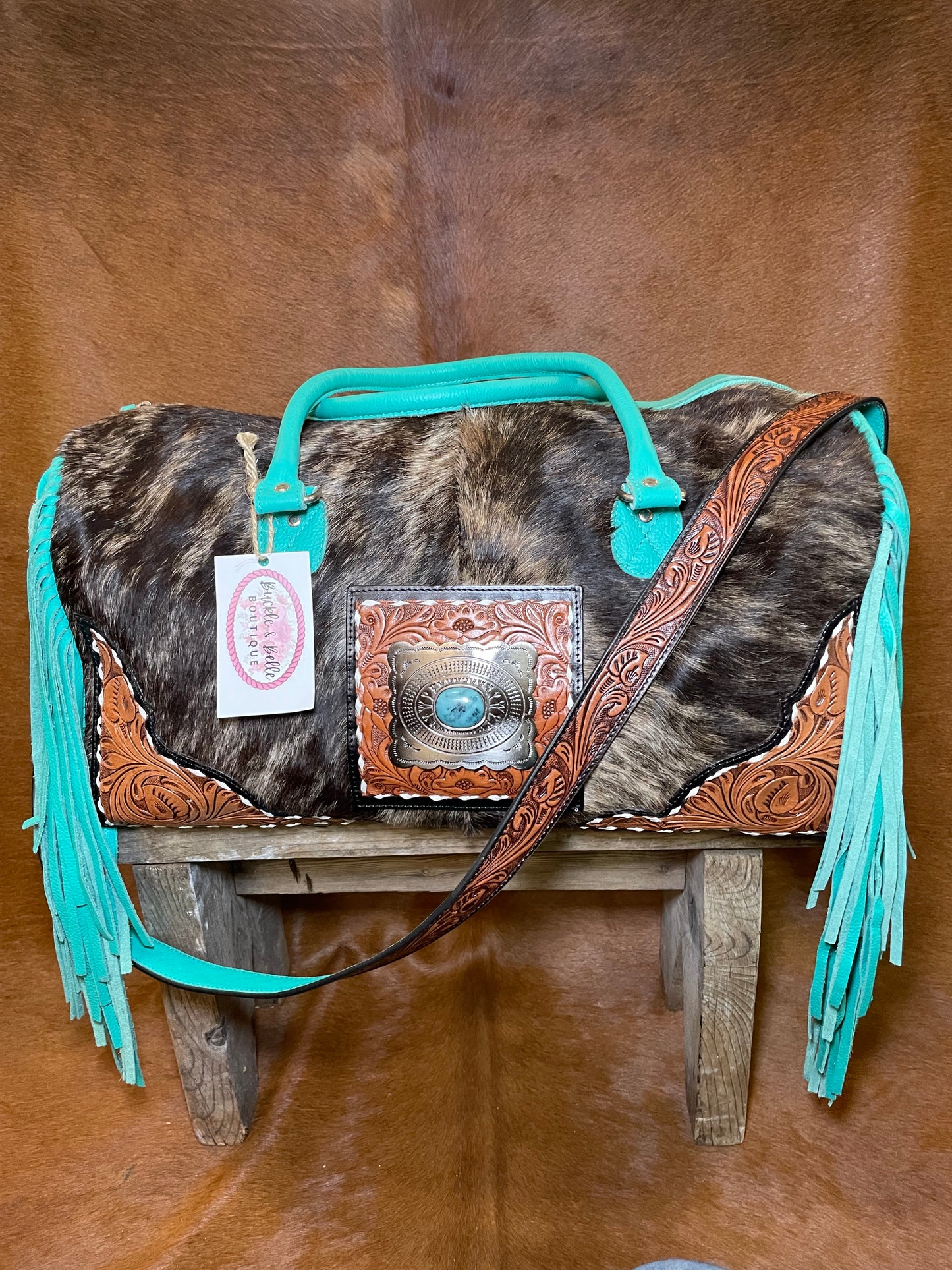 Frontier Fringed Duffle Bag