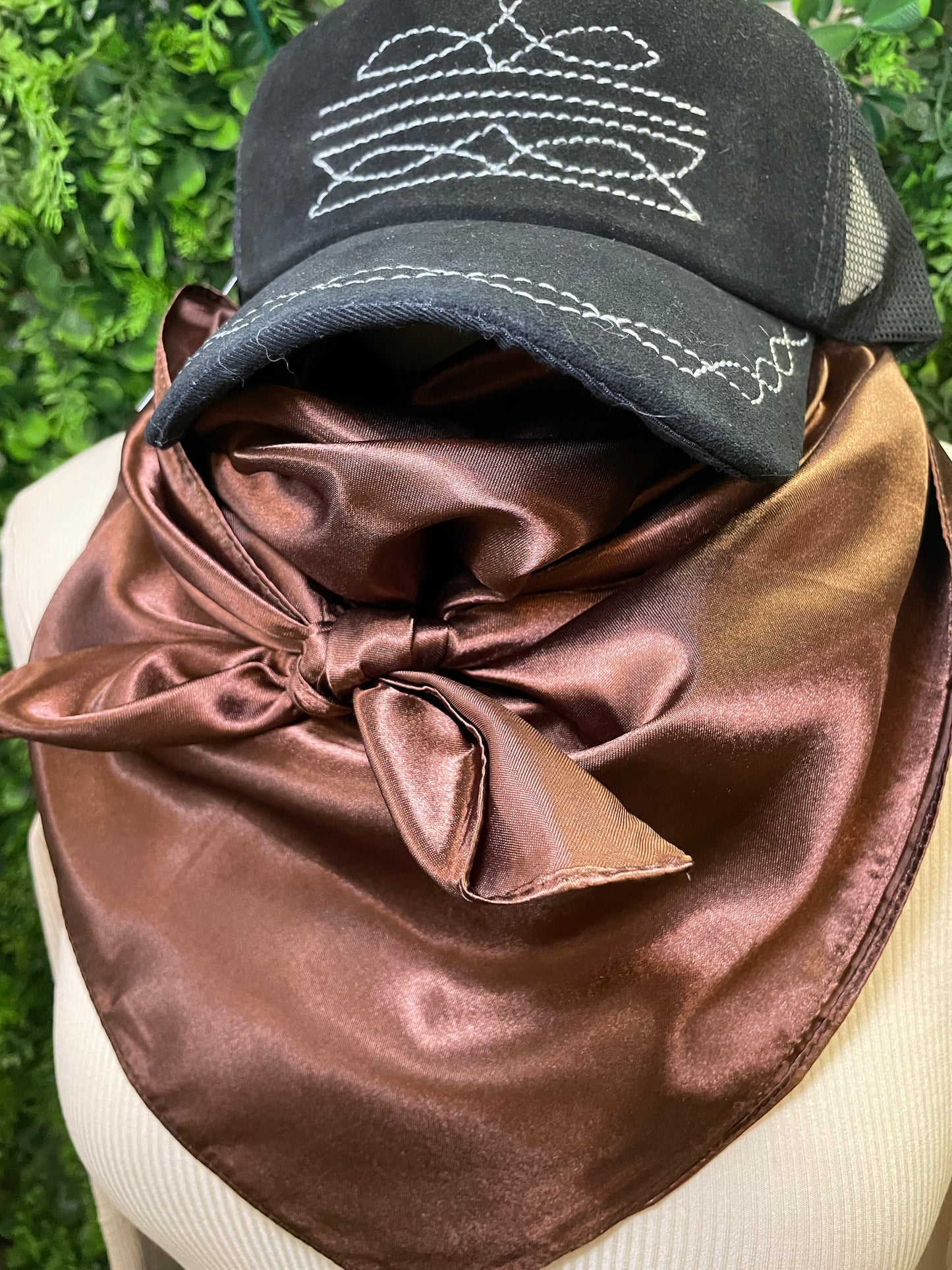 Solid Wild Rag in Brown