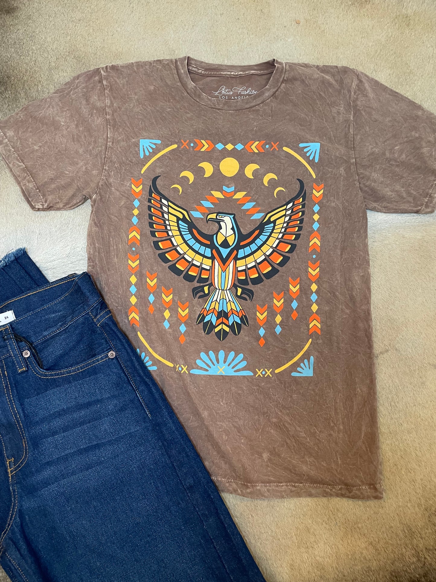 Thunderbird Mineral Wash Graphic Tee