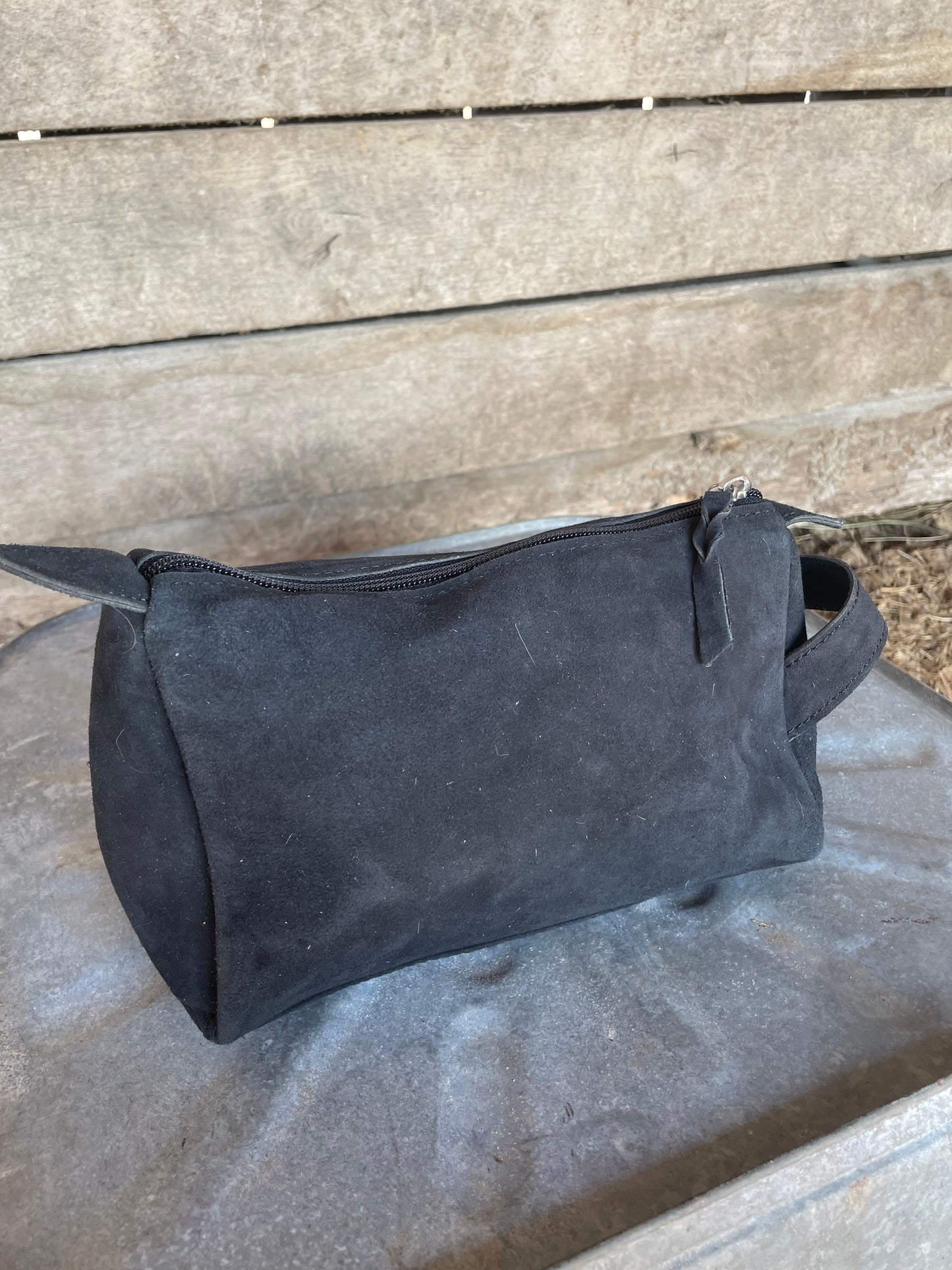 Rough Out Boot Stitch Cosmetic Bag