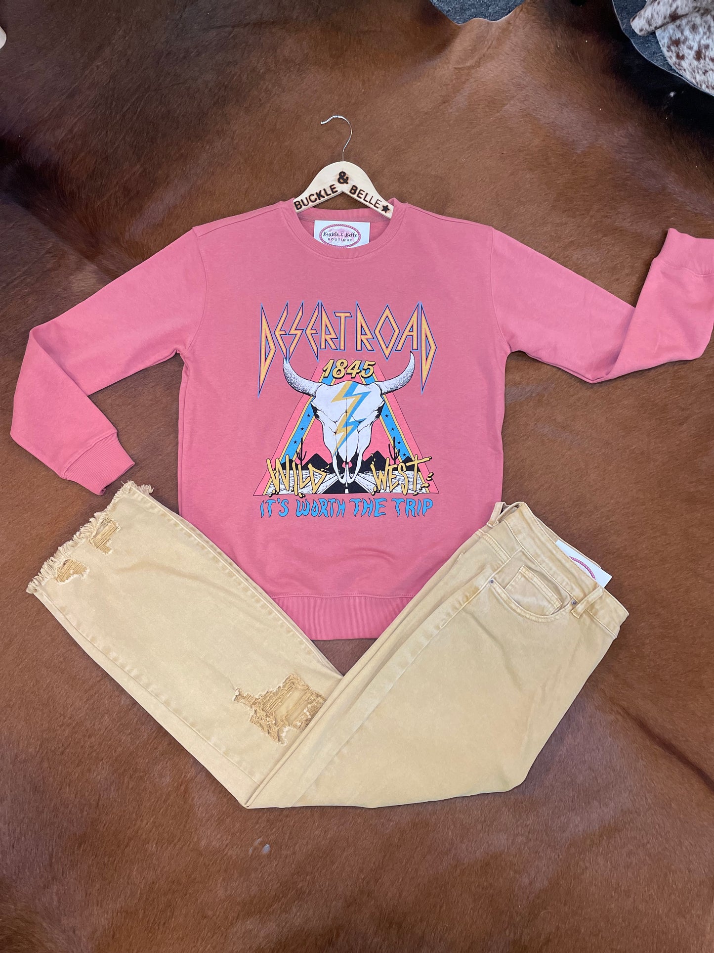 Desert Road Crewneck Sweatshirt