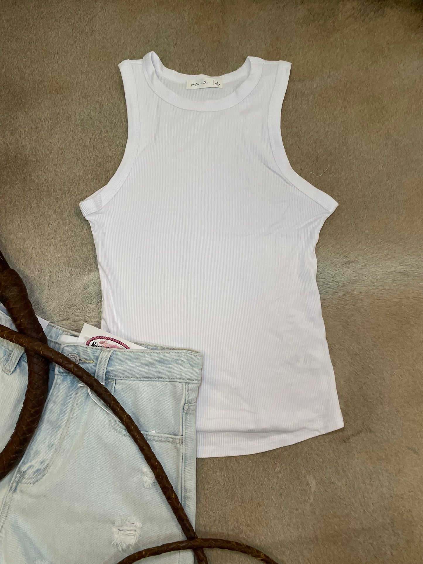 Basic Crew Neck Tank Top ~ More Colors