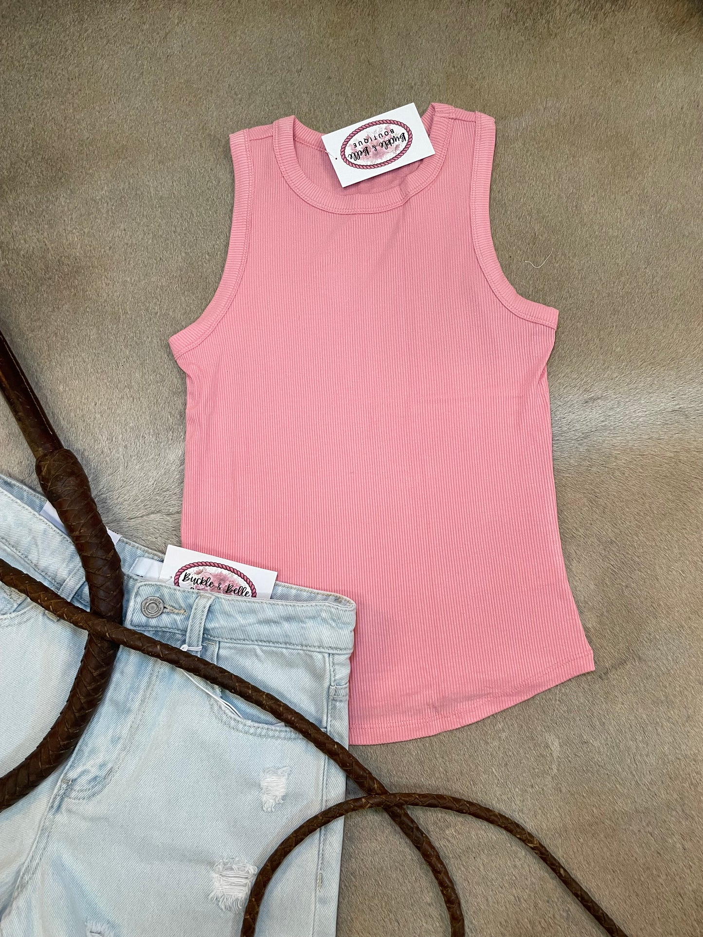 Basic Crew Neck Tank Top ~ More Colors