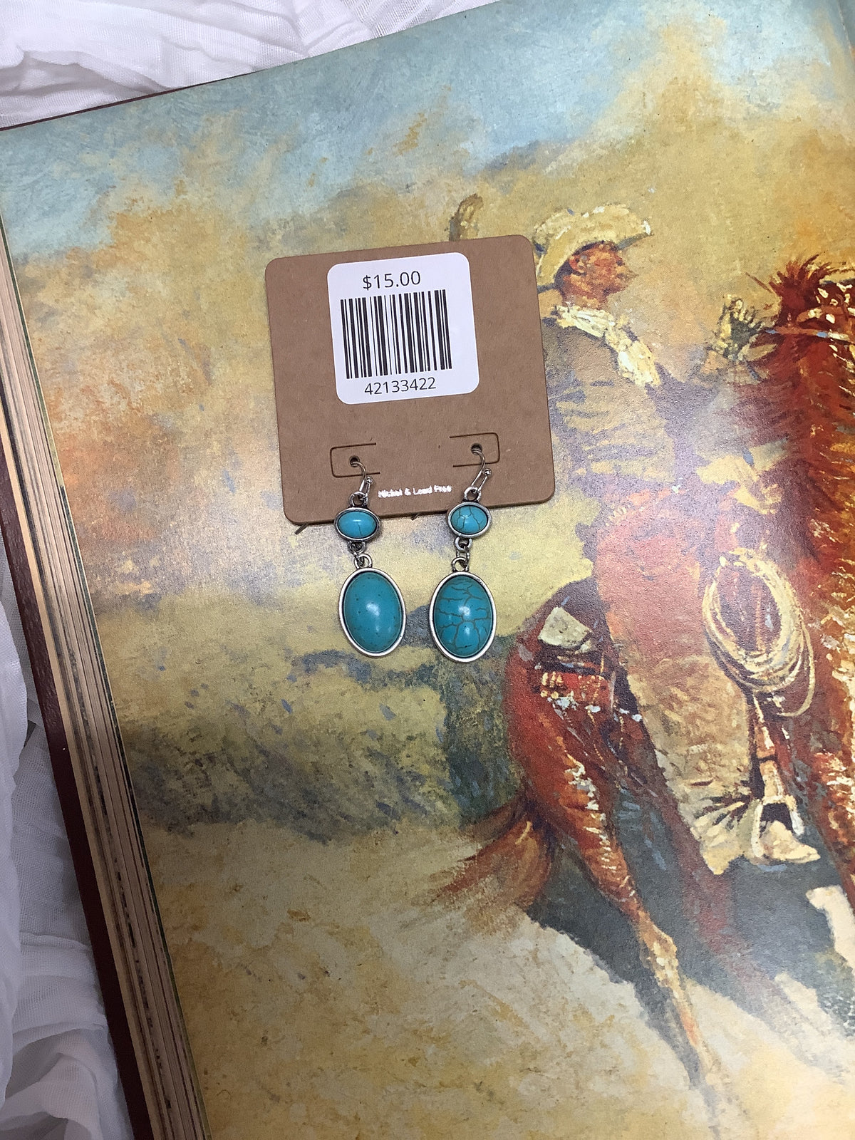 Turquoise Dangle Earrings
