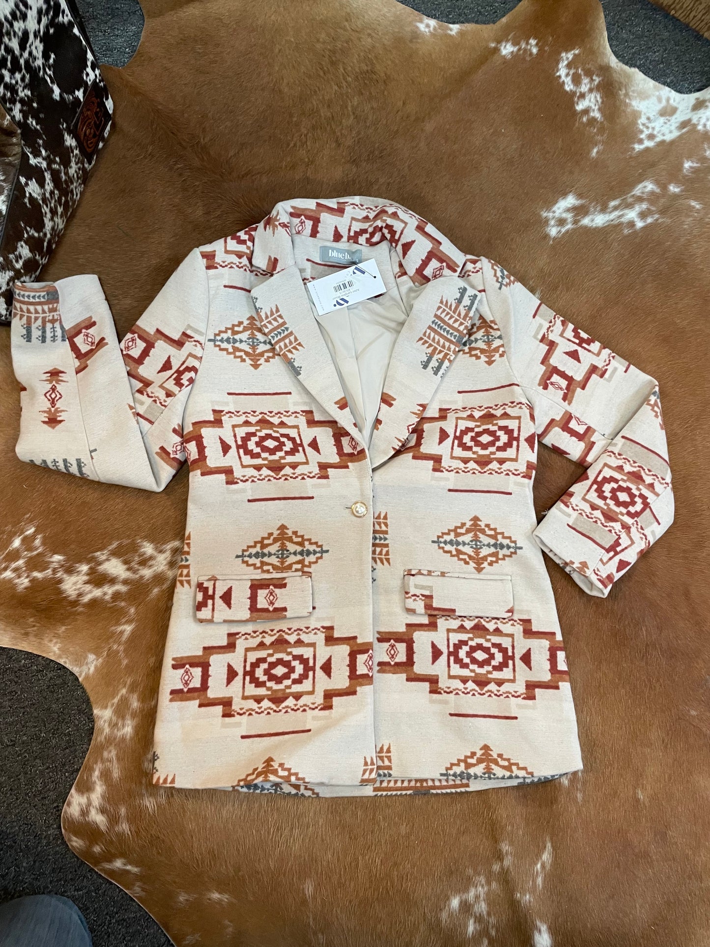 Aztec Longline Blazer