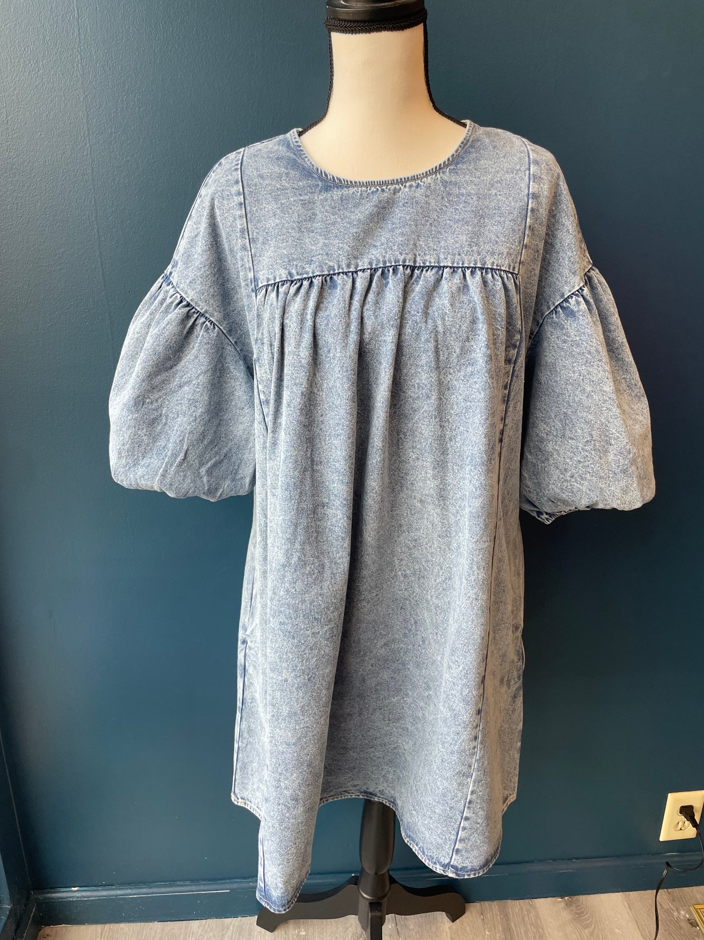 Poppy Denim Mini Dress