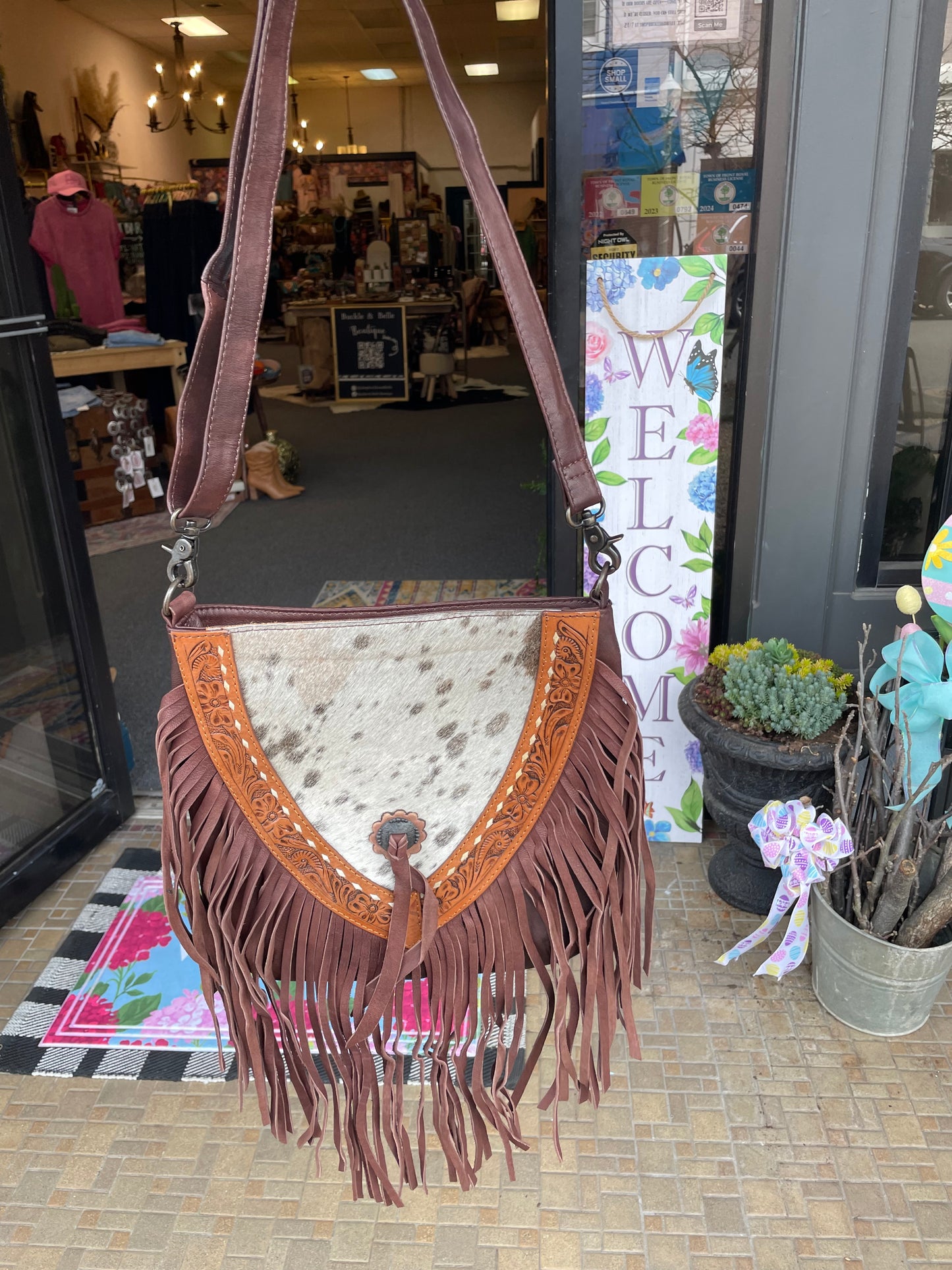 Dakota Fringe Crossbody Purse
