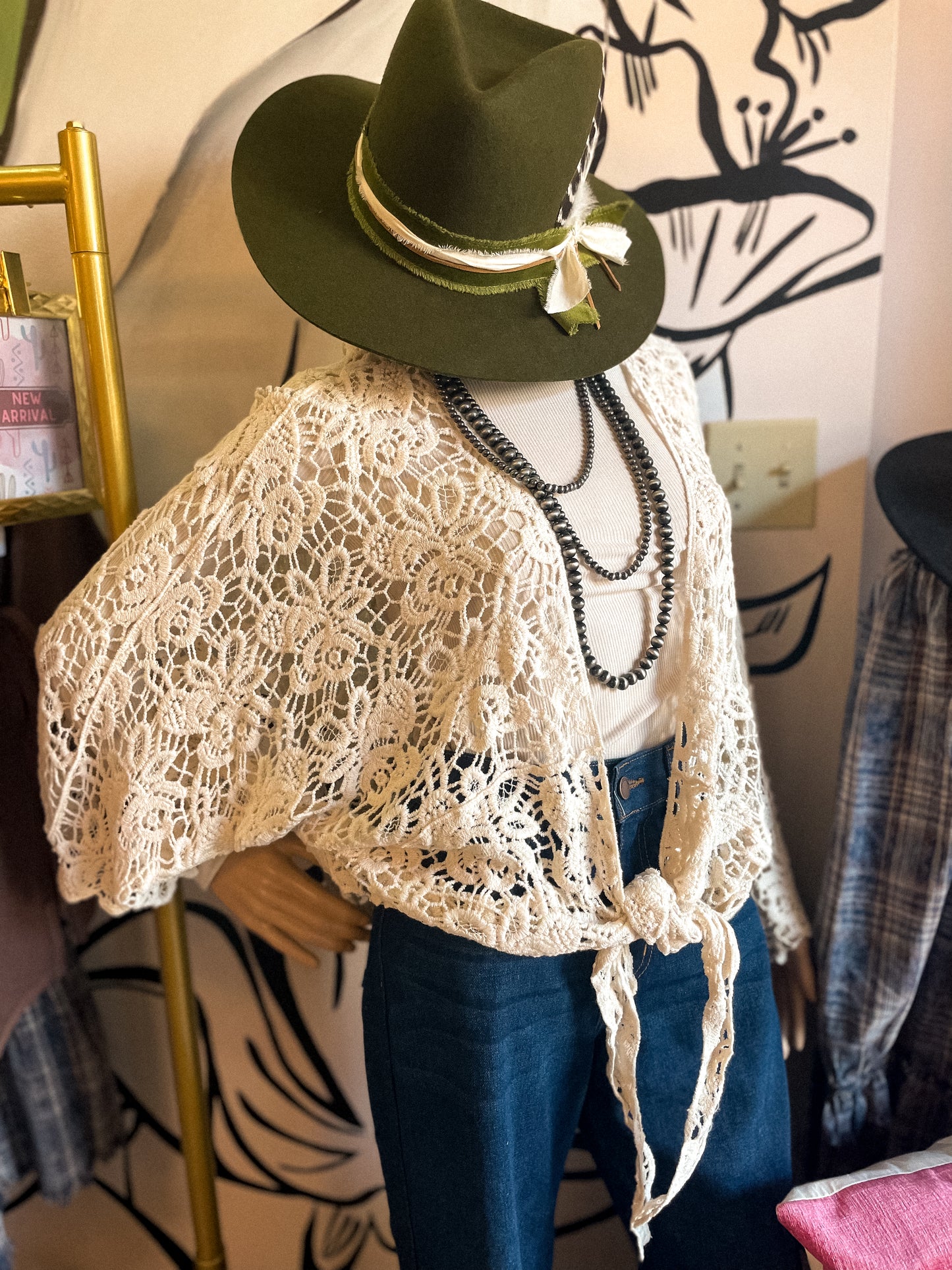Boho Butterfly Lace Cardigan