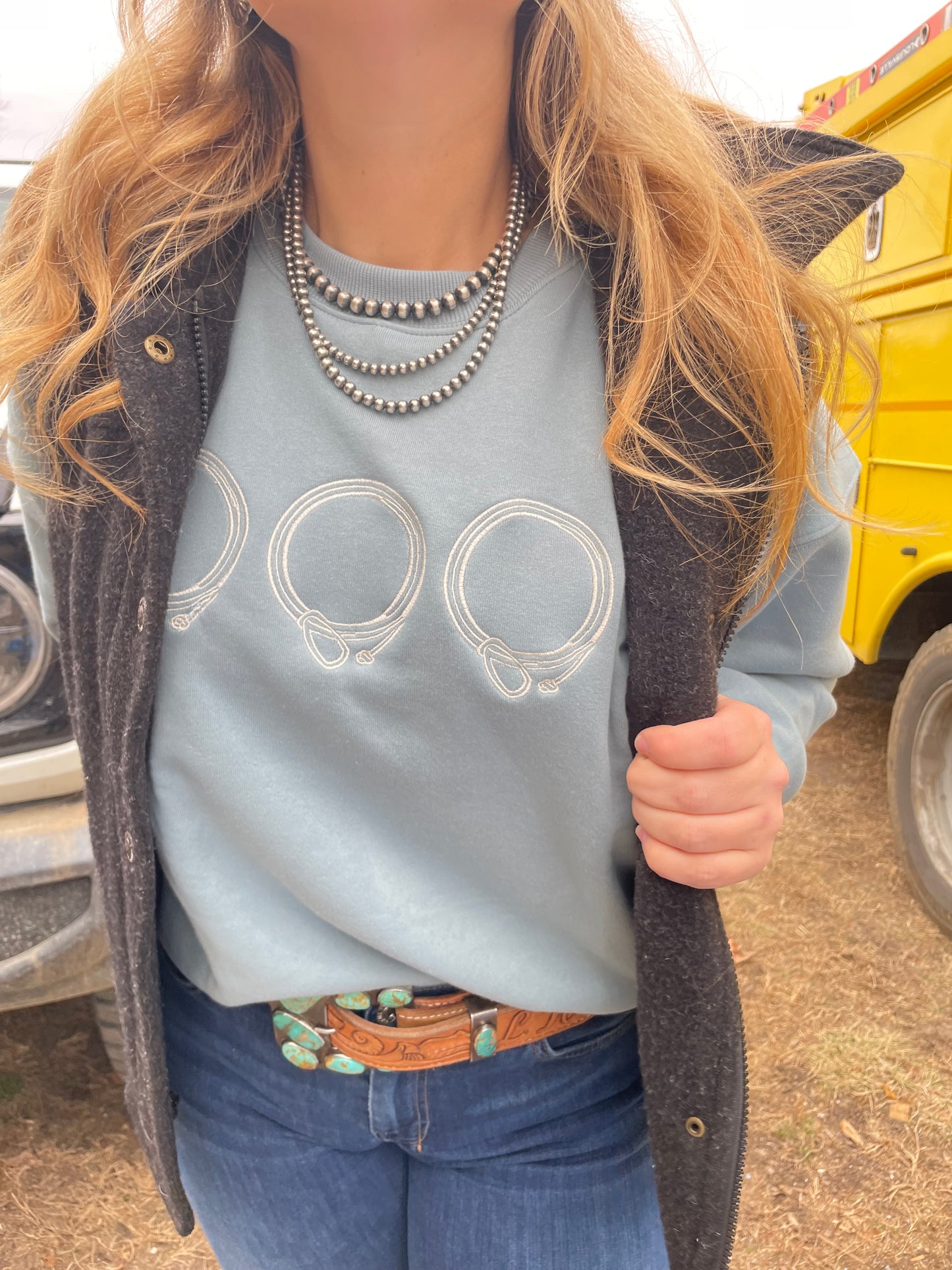 Signature Western Crewneck Sweatshirt // Ropes
