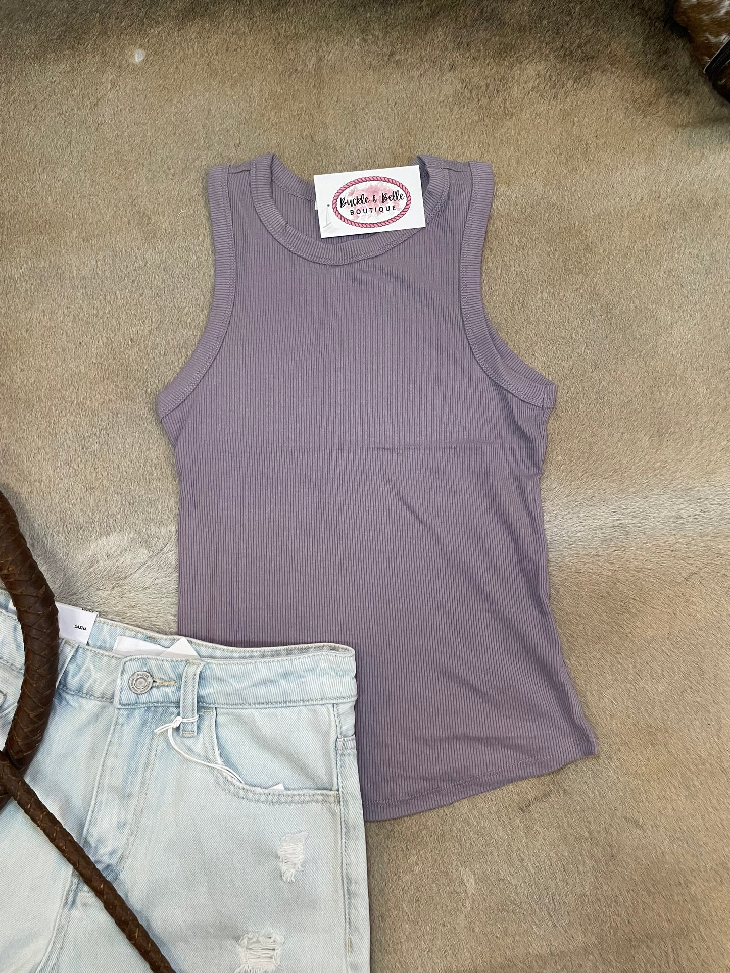 Basic Crew Neck Tank Top ~ More Colors