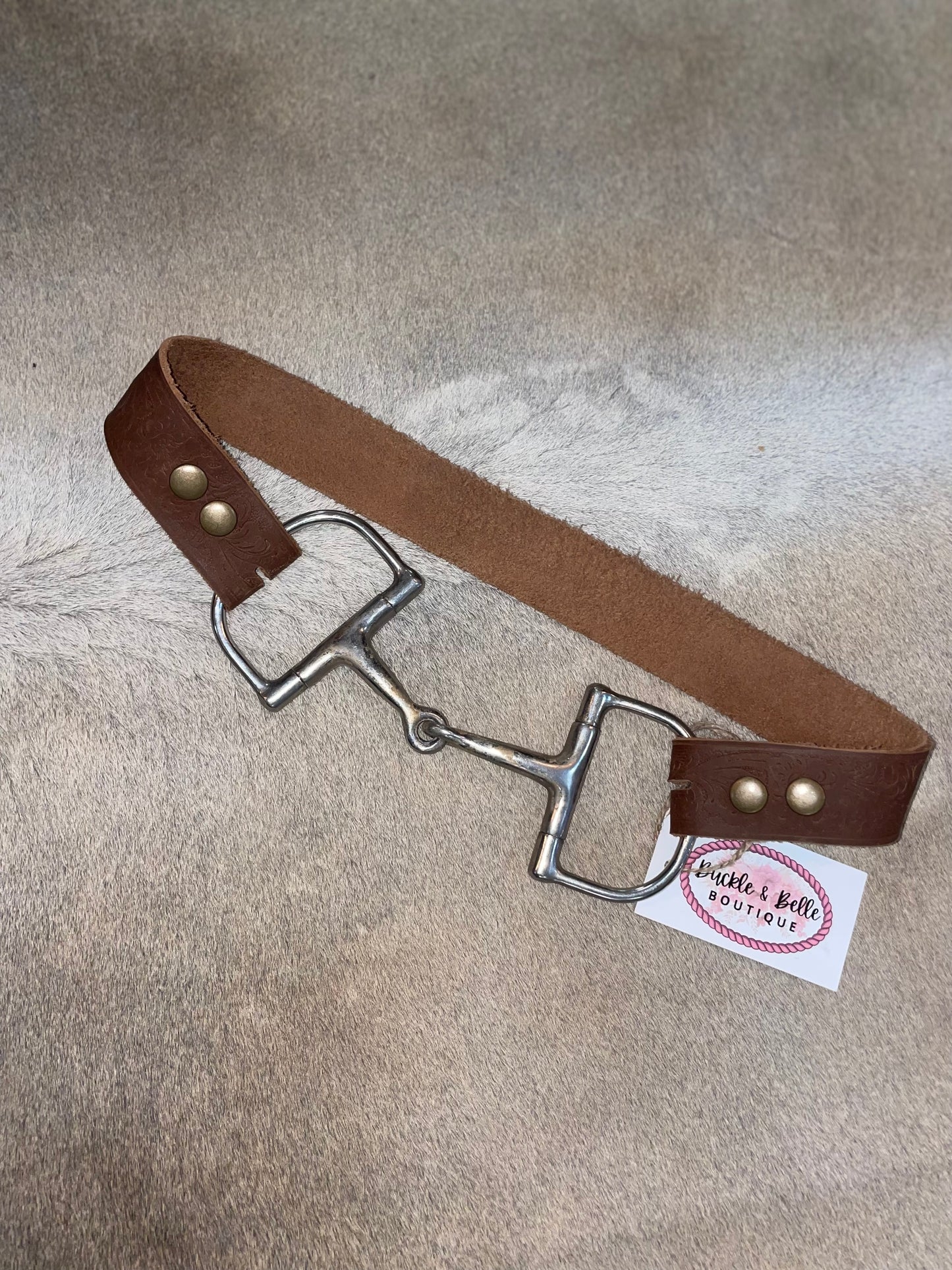 Horse Bit Statement Belt No. 1 (SMALL)