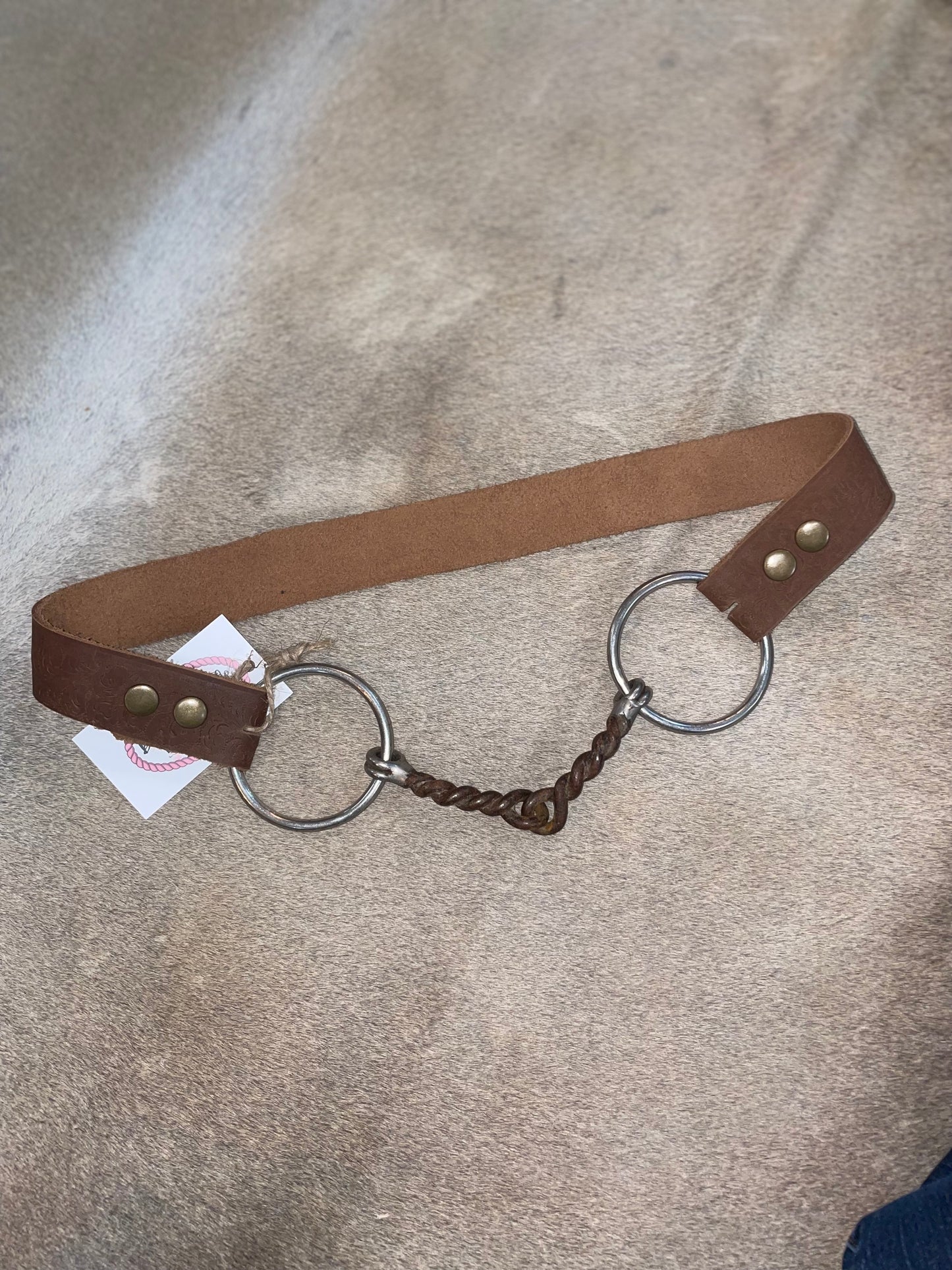 Horse Bit Statement Belt No. 2 (LARGE)