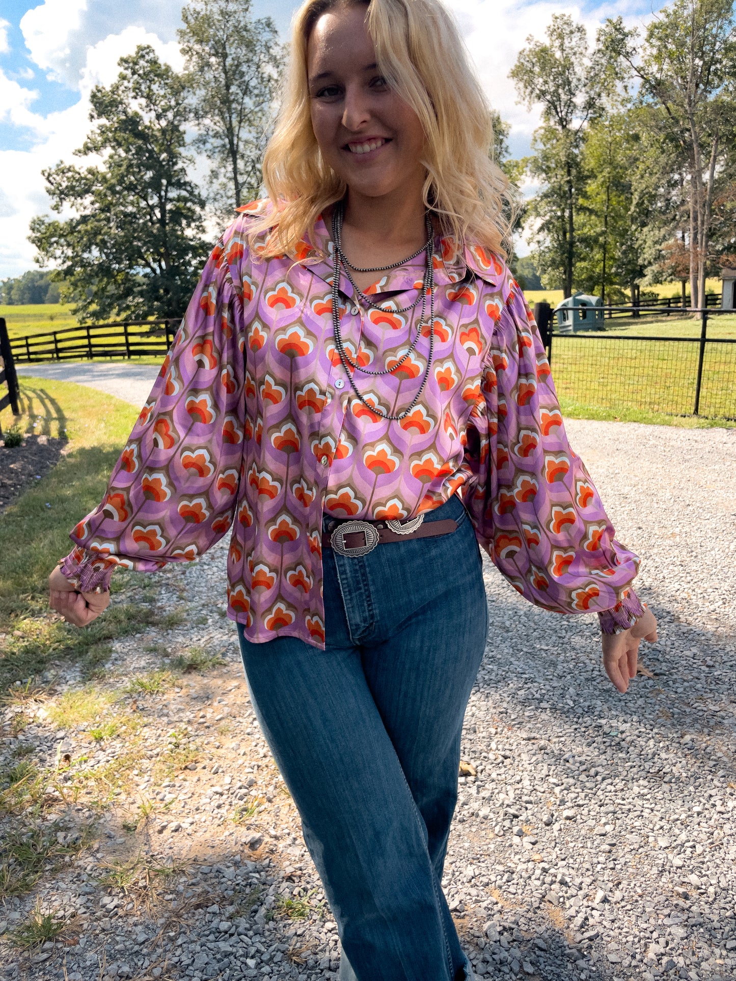 Room At The Top Blouse by Lil Bee’s Bohemian