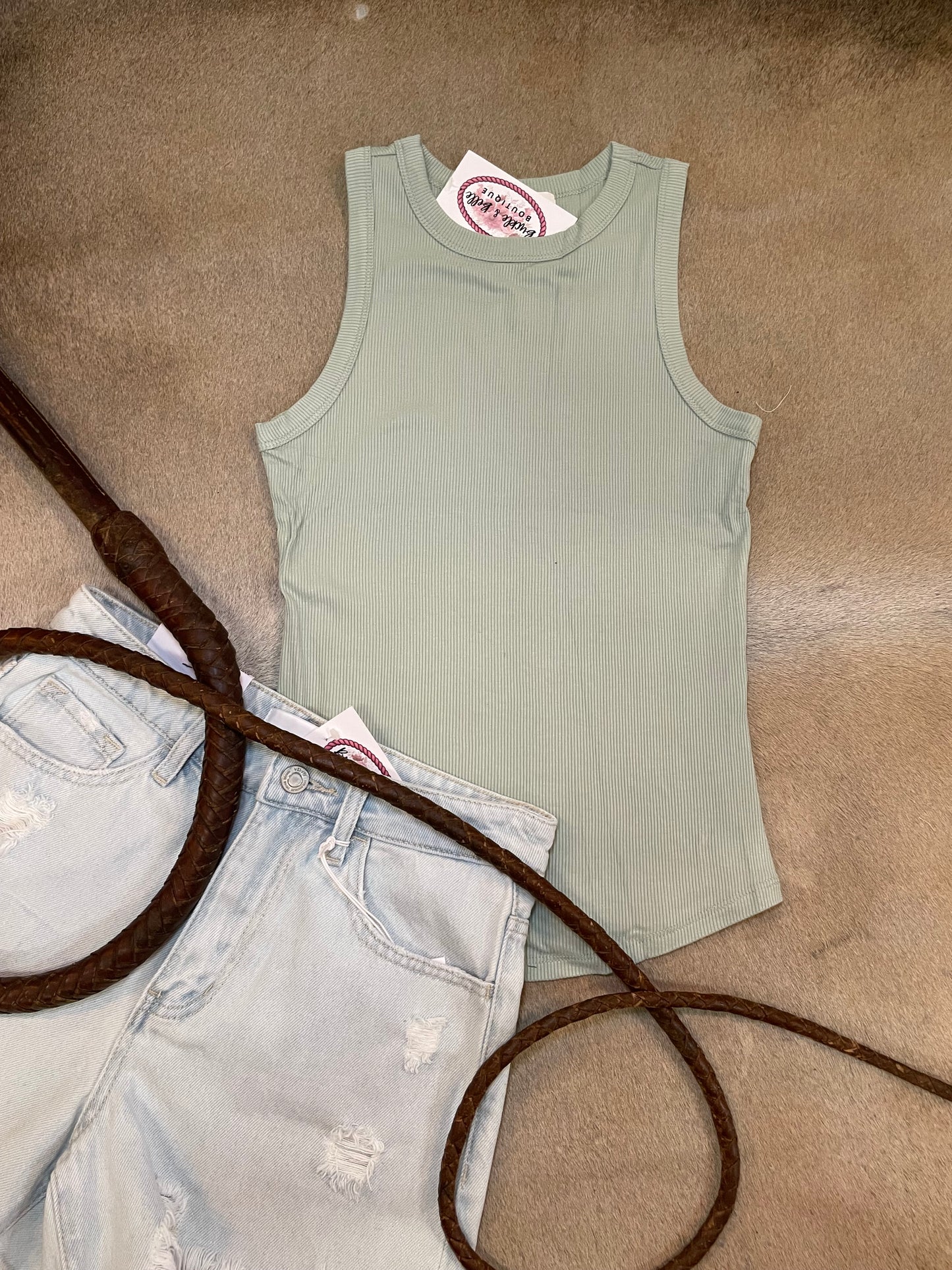 Basic Crew Neck Tank Top ~ More Colors