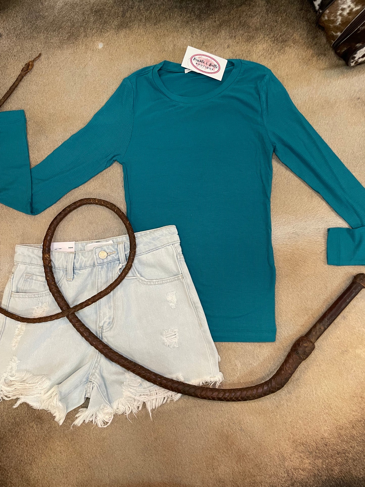 Basic Crew Neck Long Sleeve Top ~ More Colors