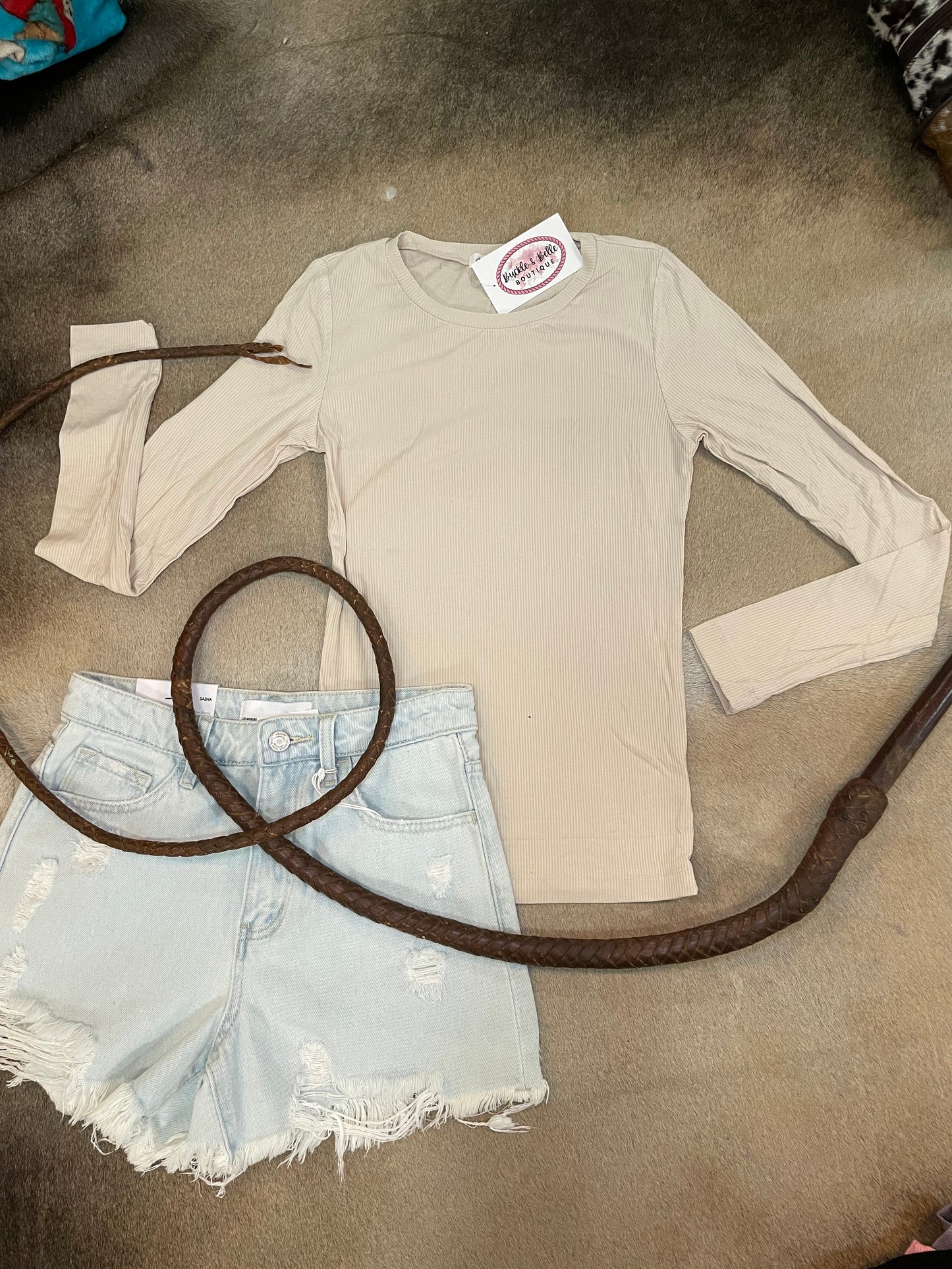 Basic Crew Neck Long Sleeve Top ~ More Colors