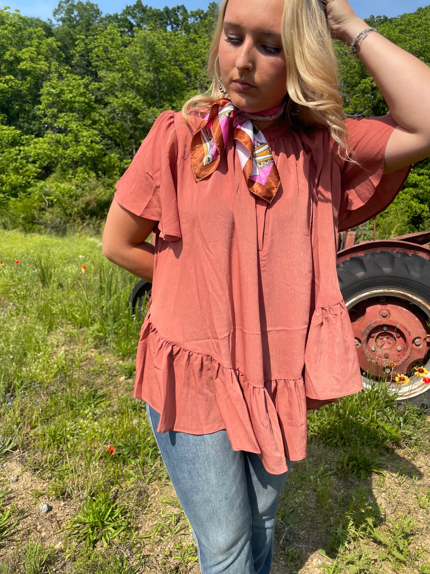 Sidney Tiered Top