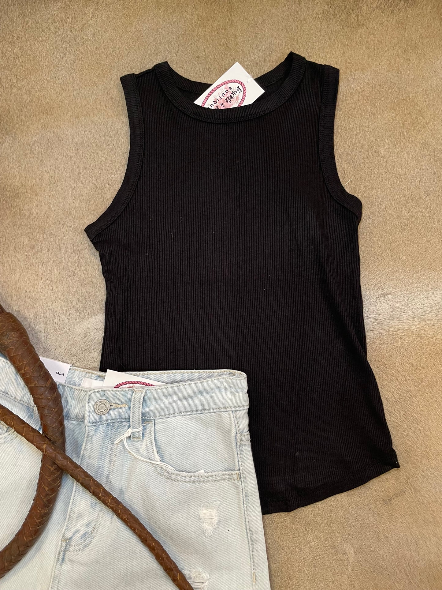 Basic Crew Neck Tank Top ~ More Colors