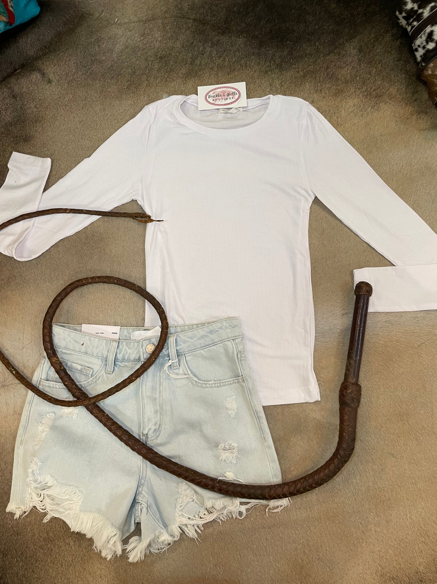 Basic Crew Neck Long Sleeve Top ~ More Colors