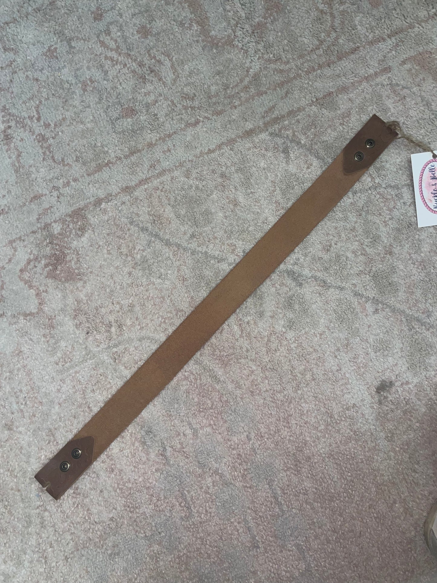 Double Ended Leather Belt (BELT ONLY)