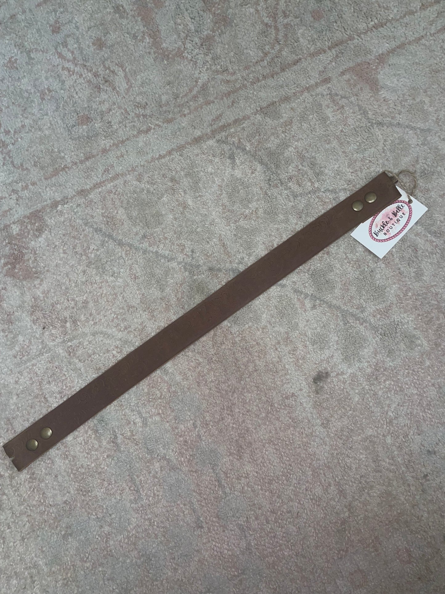 Double Ended Leather Belt (BELT ONLY)