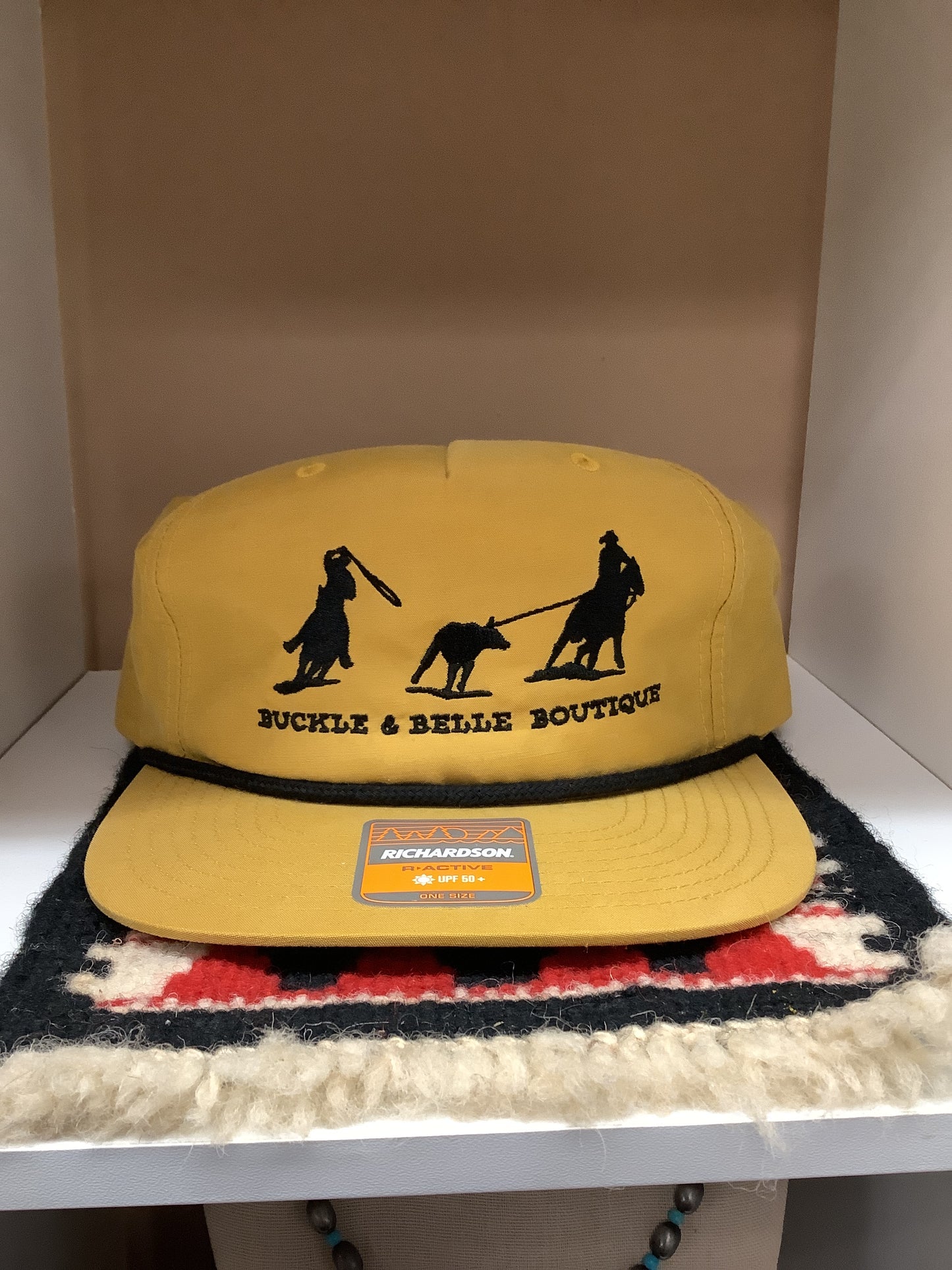 Signature Buckle & Belle Hat// Team Roper