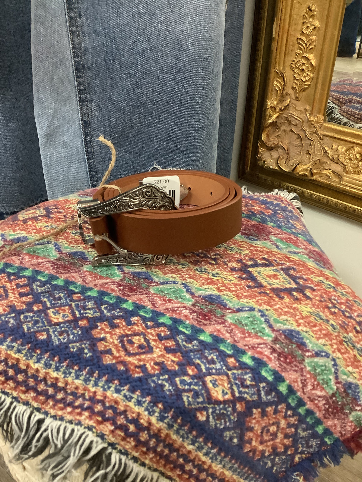 Skinny Western Belt // More Colors
