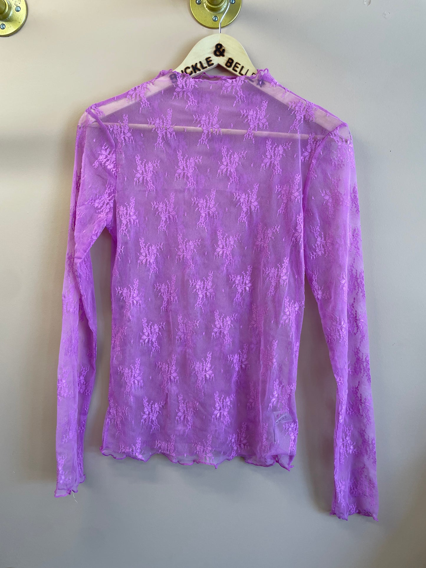 Cowgirl Core Lace Top // Bubblegum