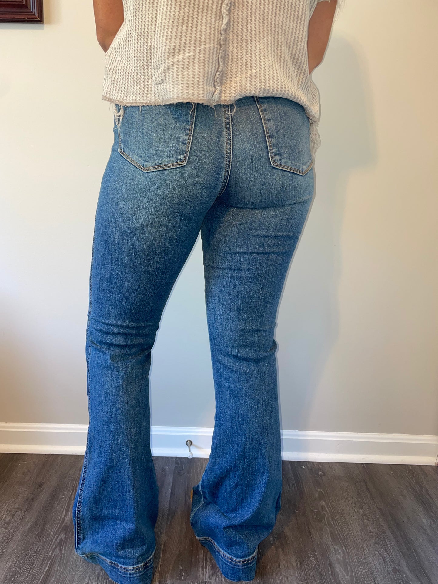 Judy Blue High Waist Tummy Control Flare Jeans