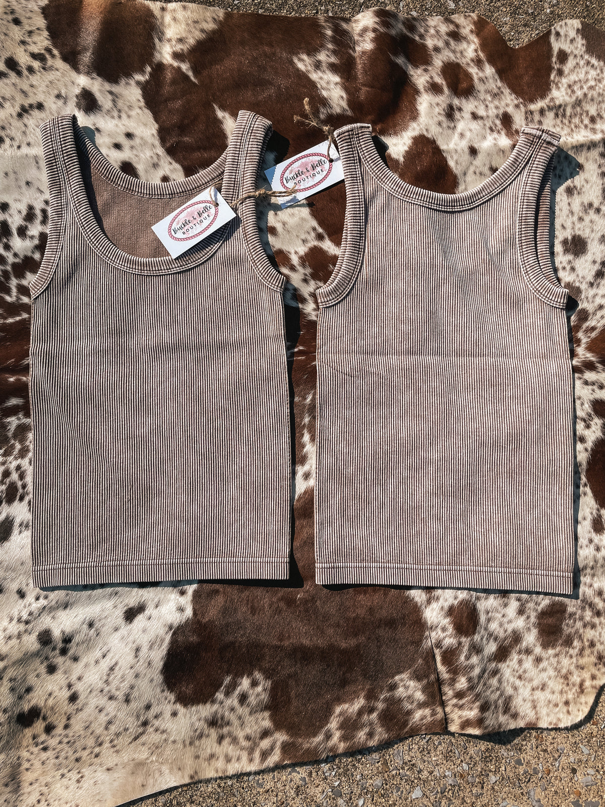 Basic Two-Way Tank // Mocha