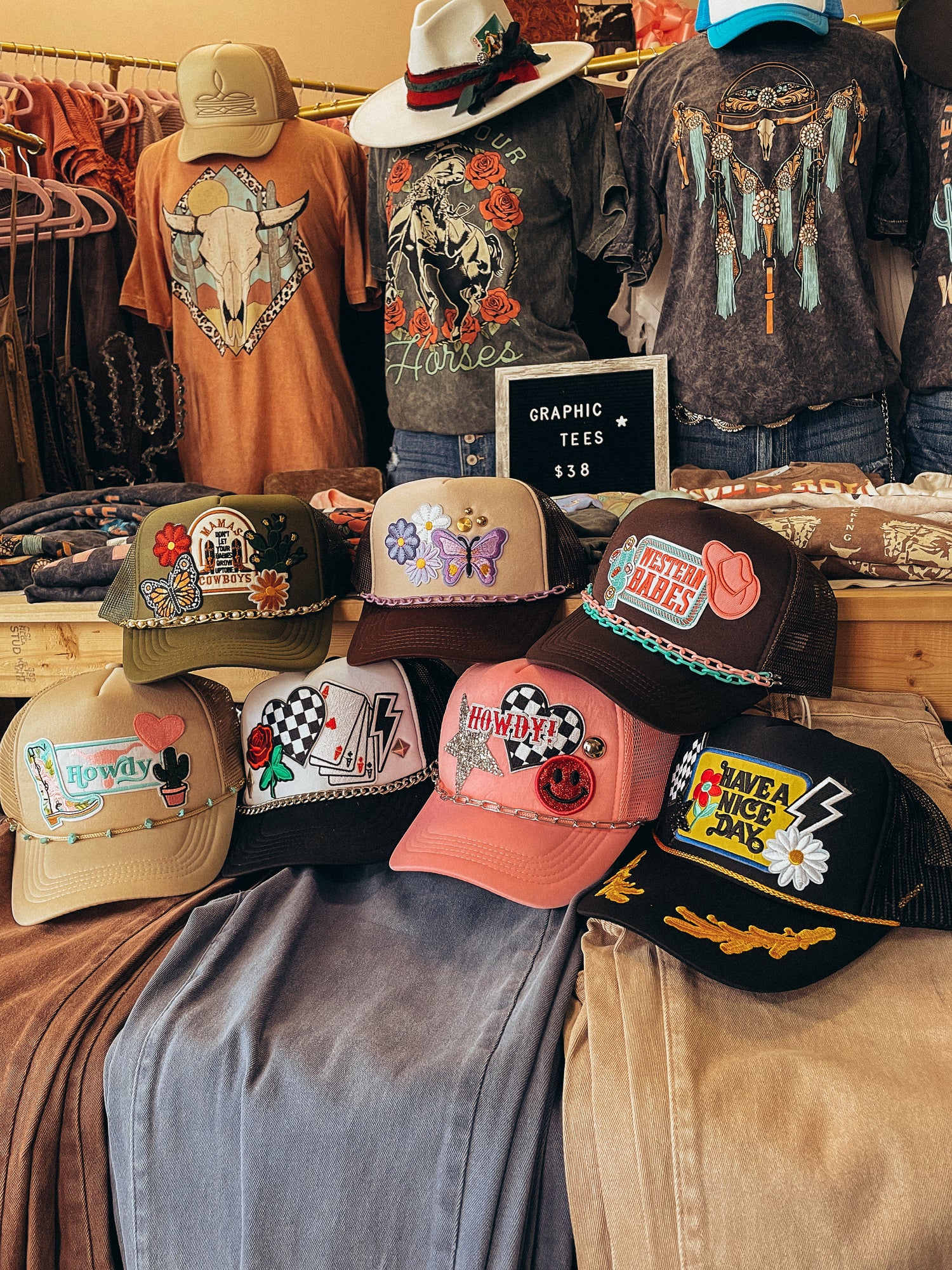 Pre-Styled Trucker Hats