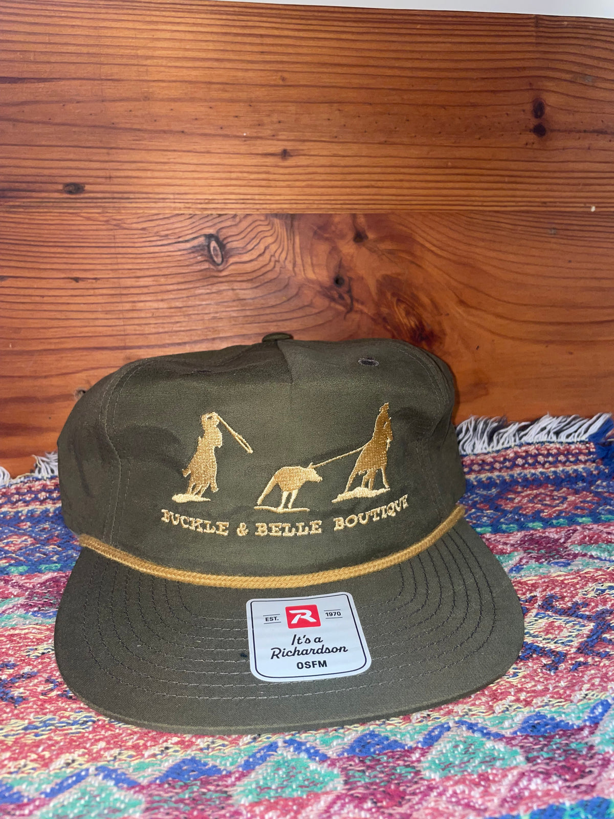 Signature Buckle & Belle Hat // Team Roper