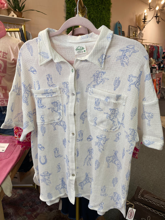 Costal Cowgirl Knit Top