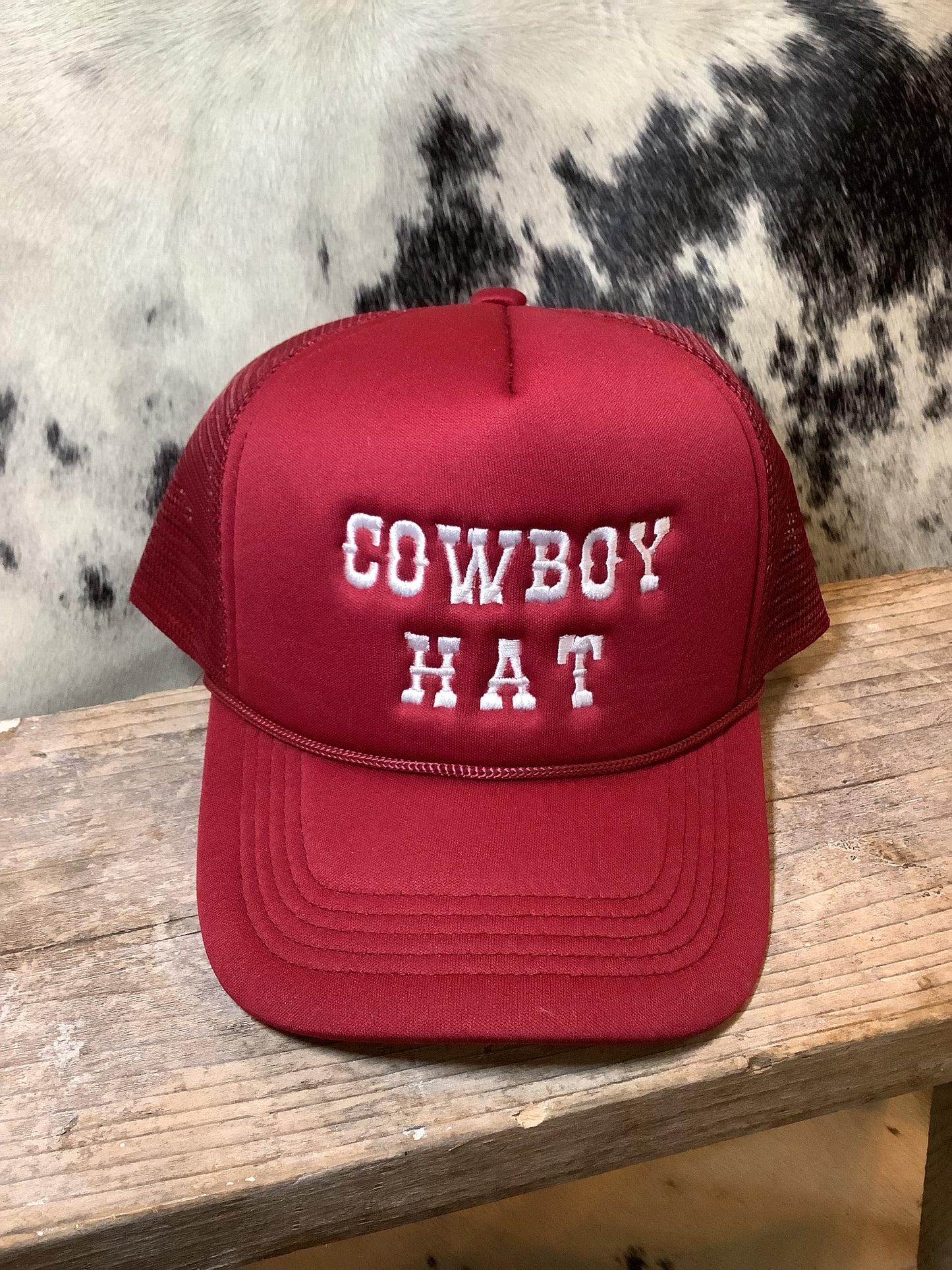 “Cowboy Hat” Trucker Hat