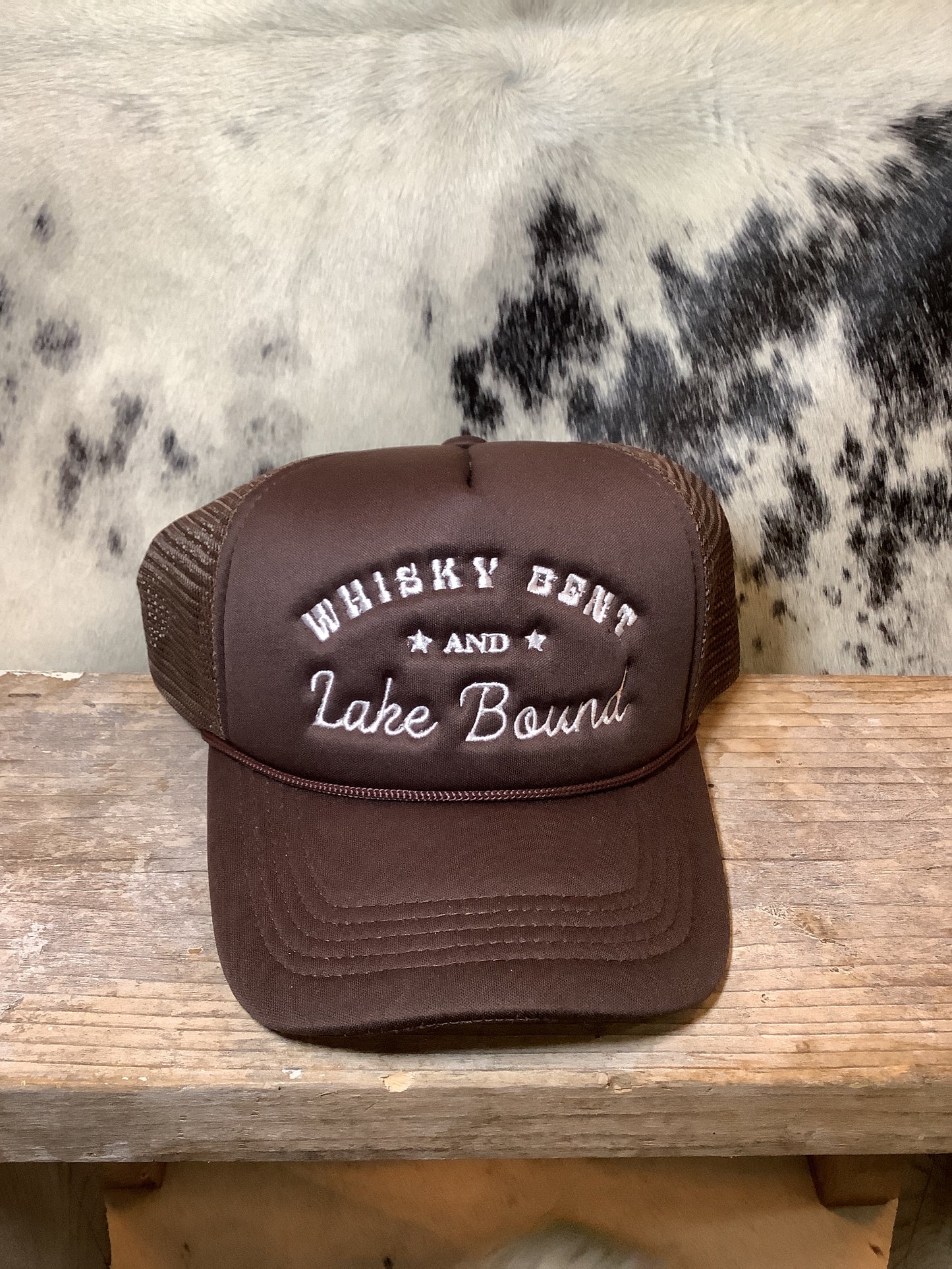 Whisky Bent & Lake Bound Trucker Hat