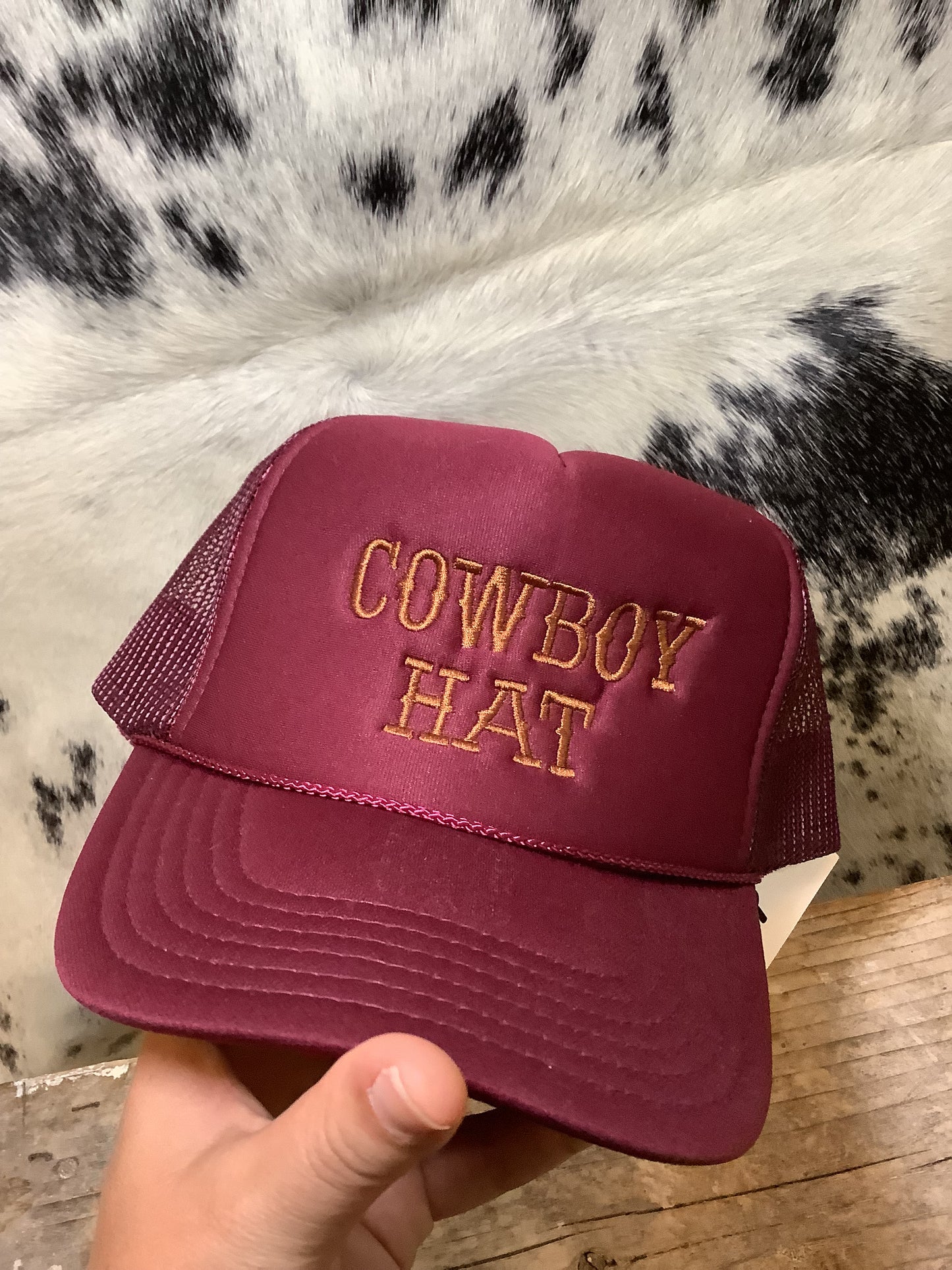 “Cowboy Hat” Trucker Hat