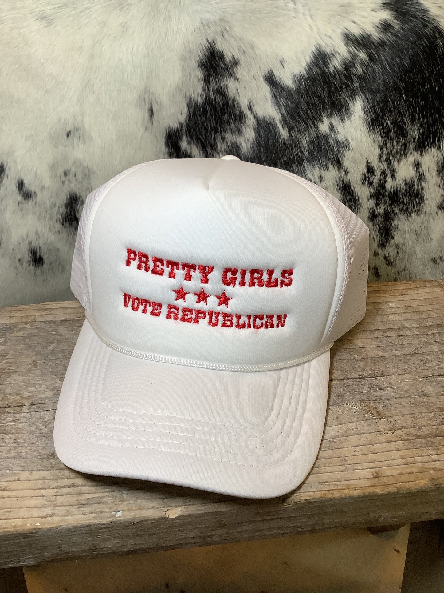 Pretty Girls Vote Republican Trucker Hat