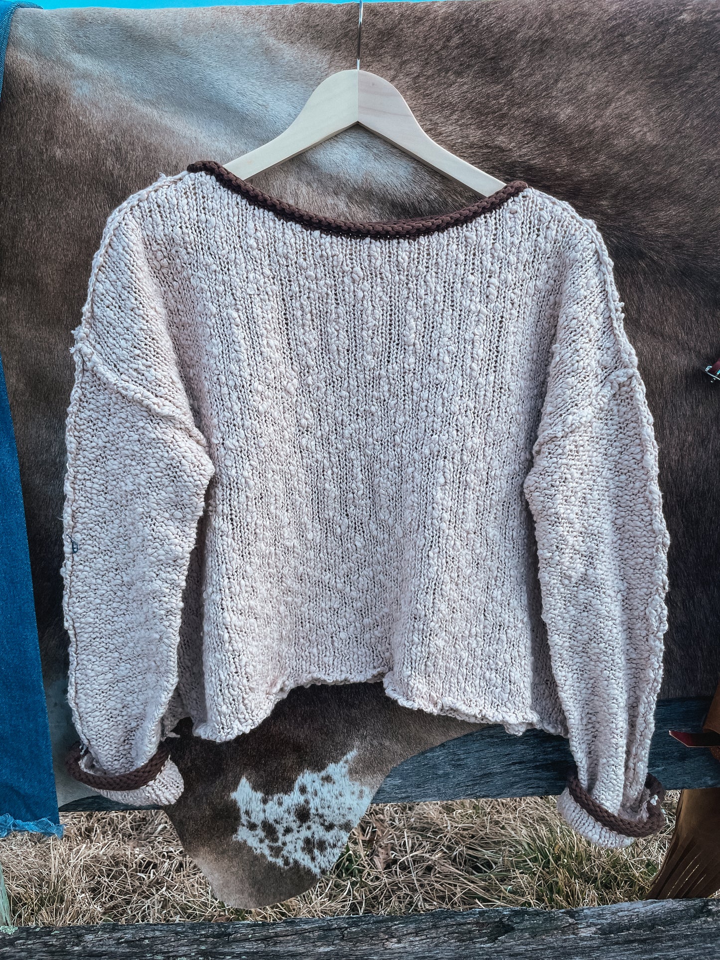 Sundown Knit Sweater in Neutral