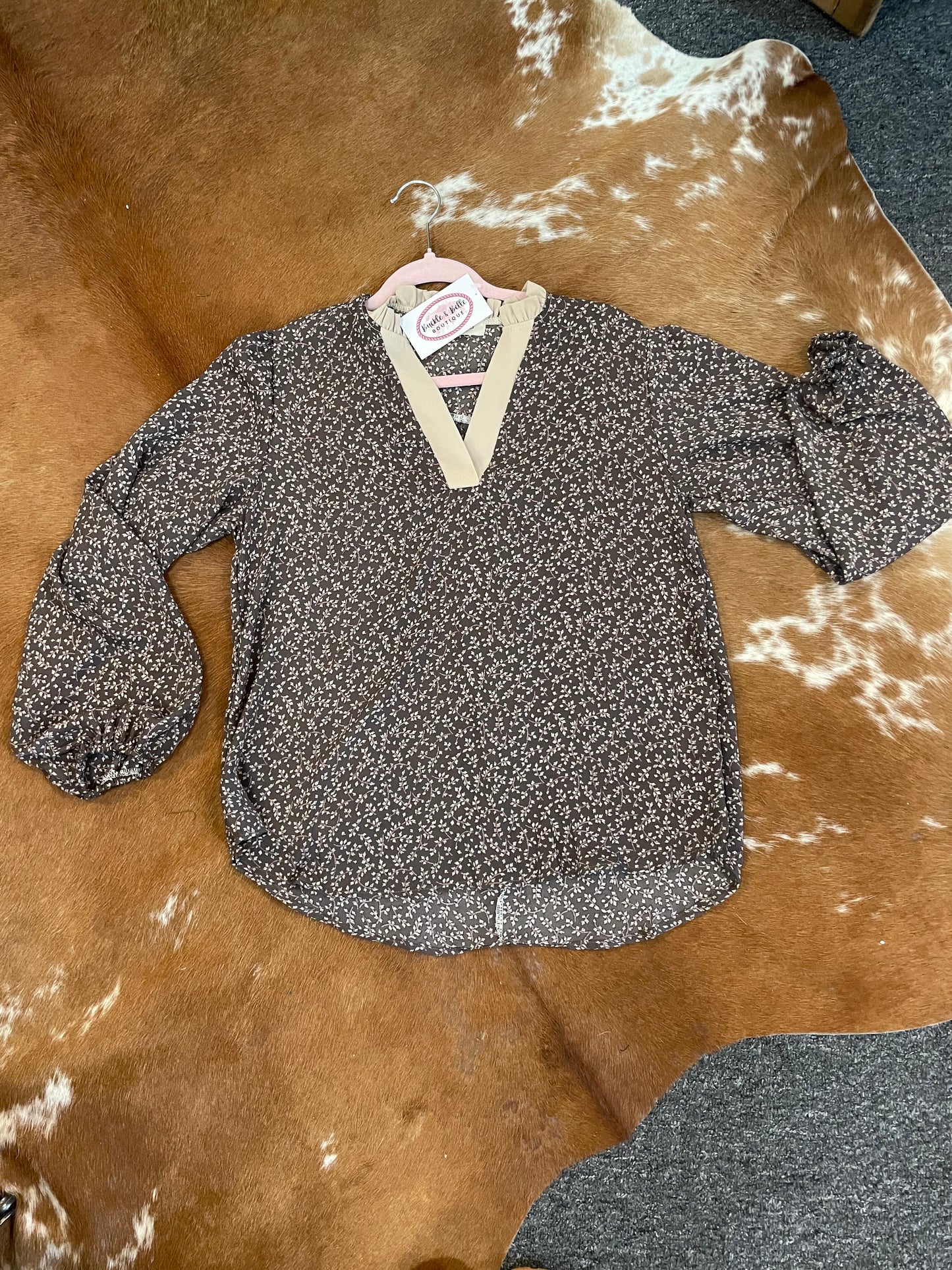 Tilly Bubble Sleeve Blouse