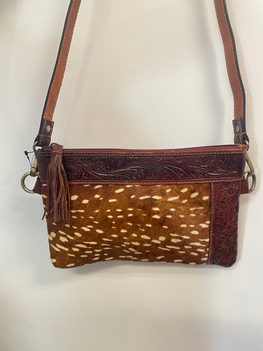 The Abilene Axis Print Crossbody + Clutch Bag