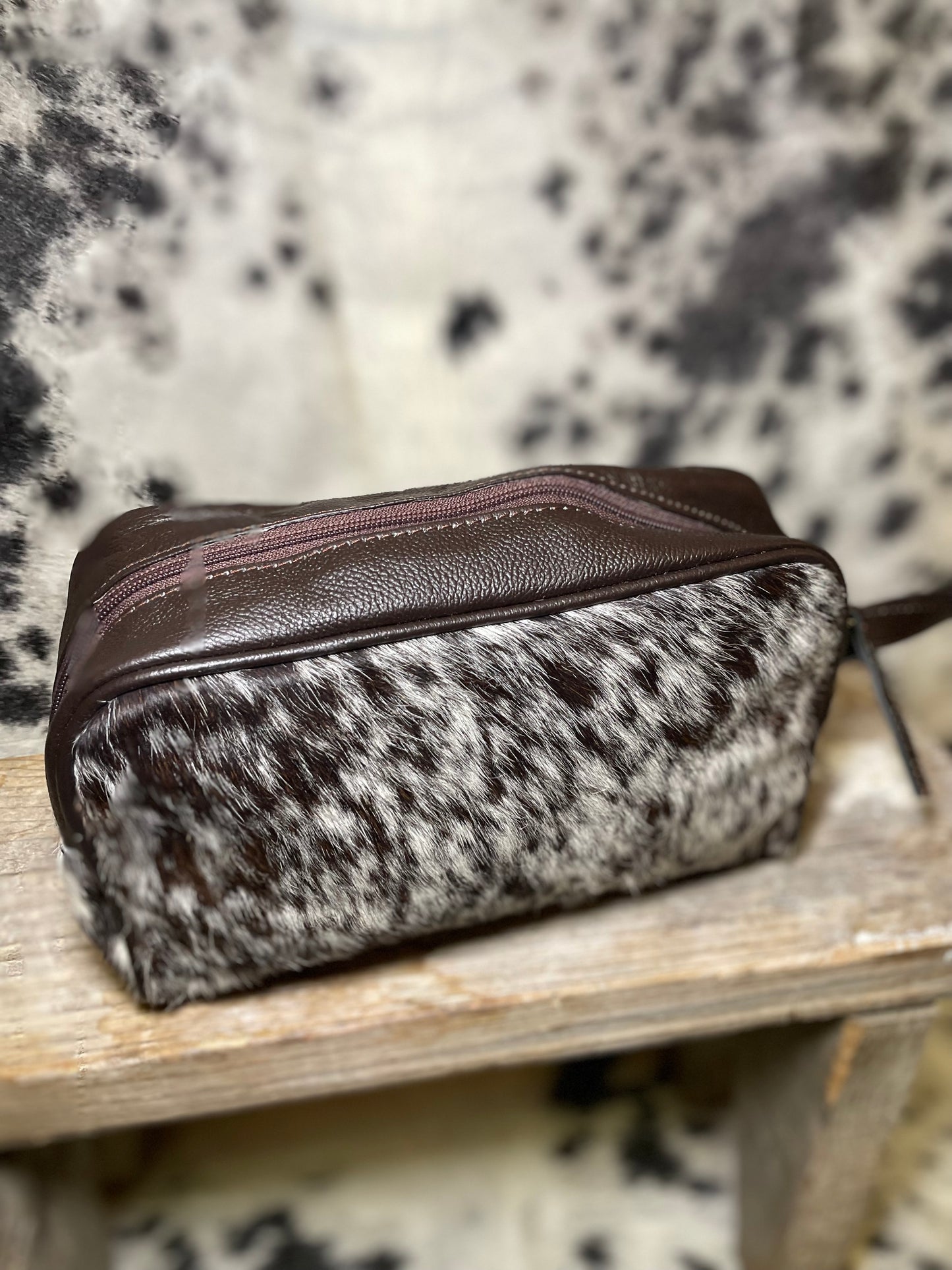 Cowhide Cosmetic Bag No. 2