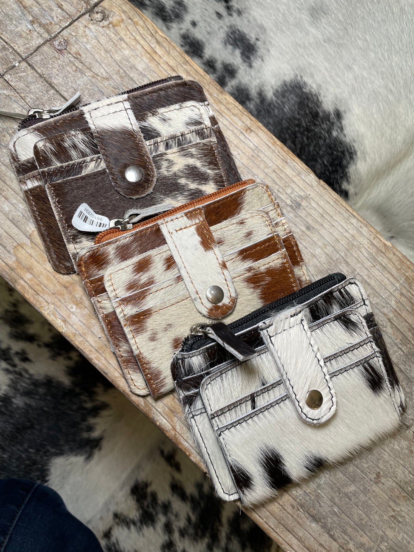 Cowhide Card/Coin/ID Wallet