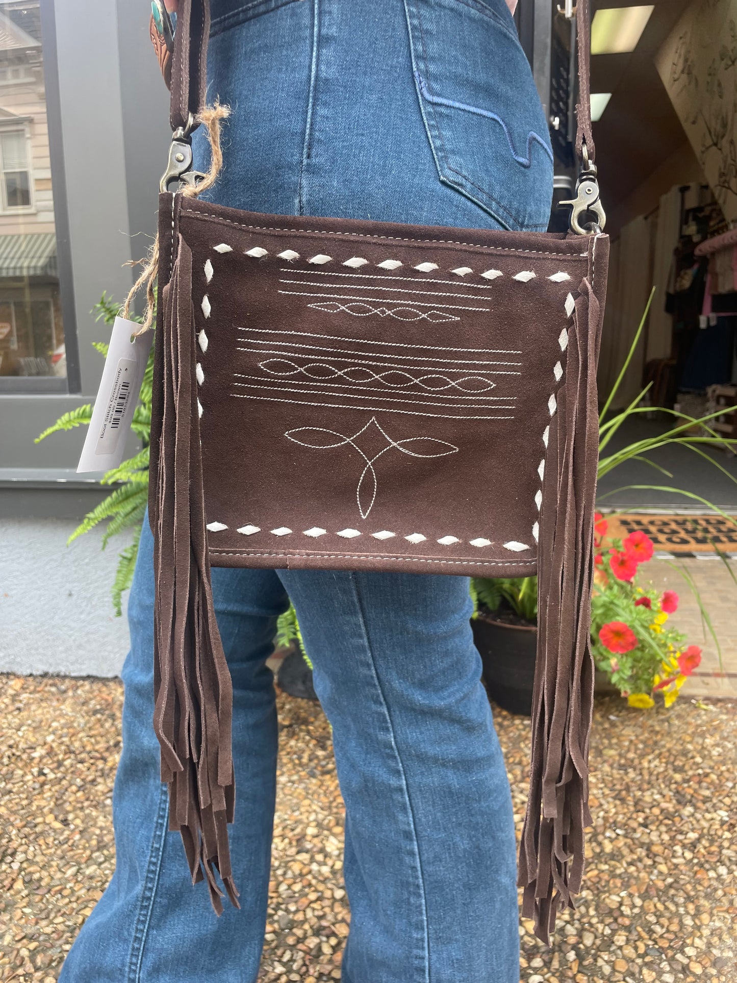 Boot Stitch Crossbody Bag ~ More Colors