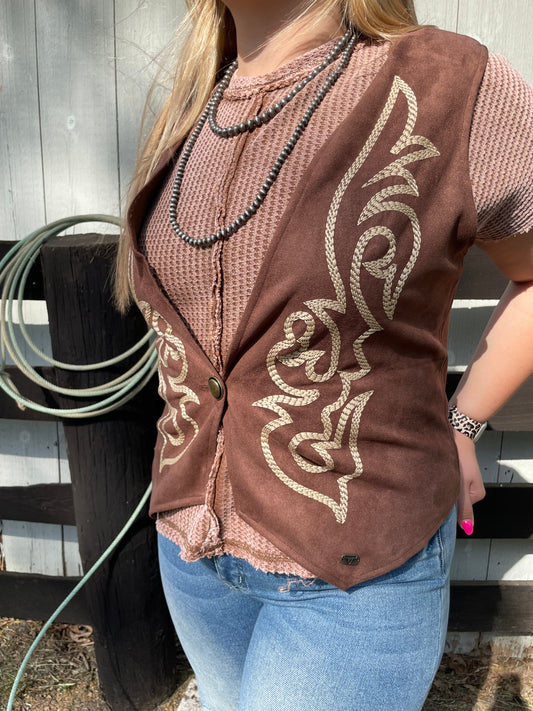 Western Stitch Vest