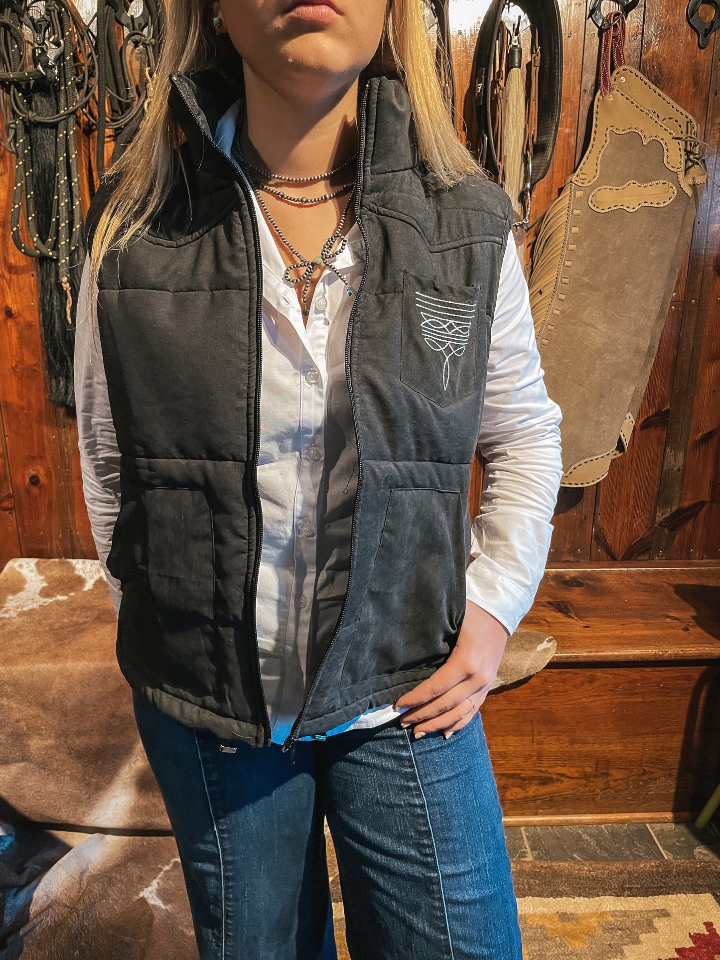 Boot Stitch Vest