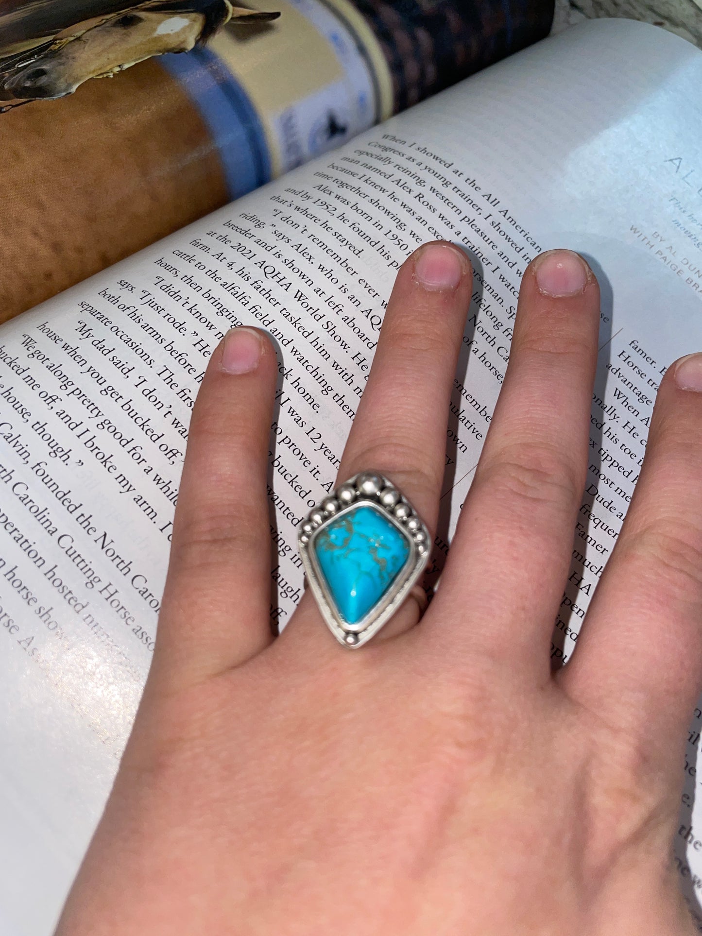 Statement Turquoise Ring