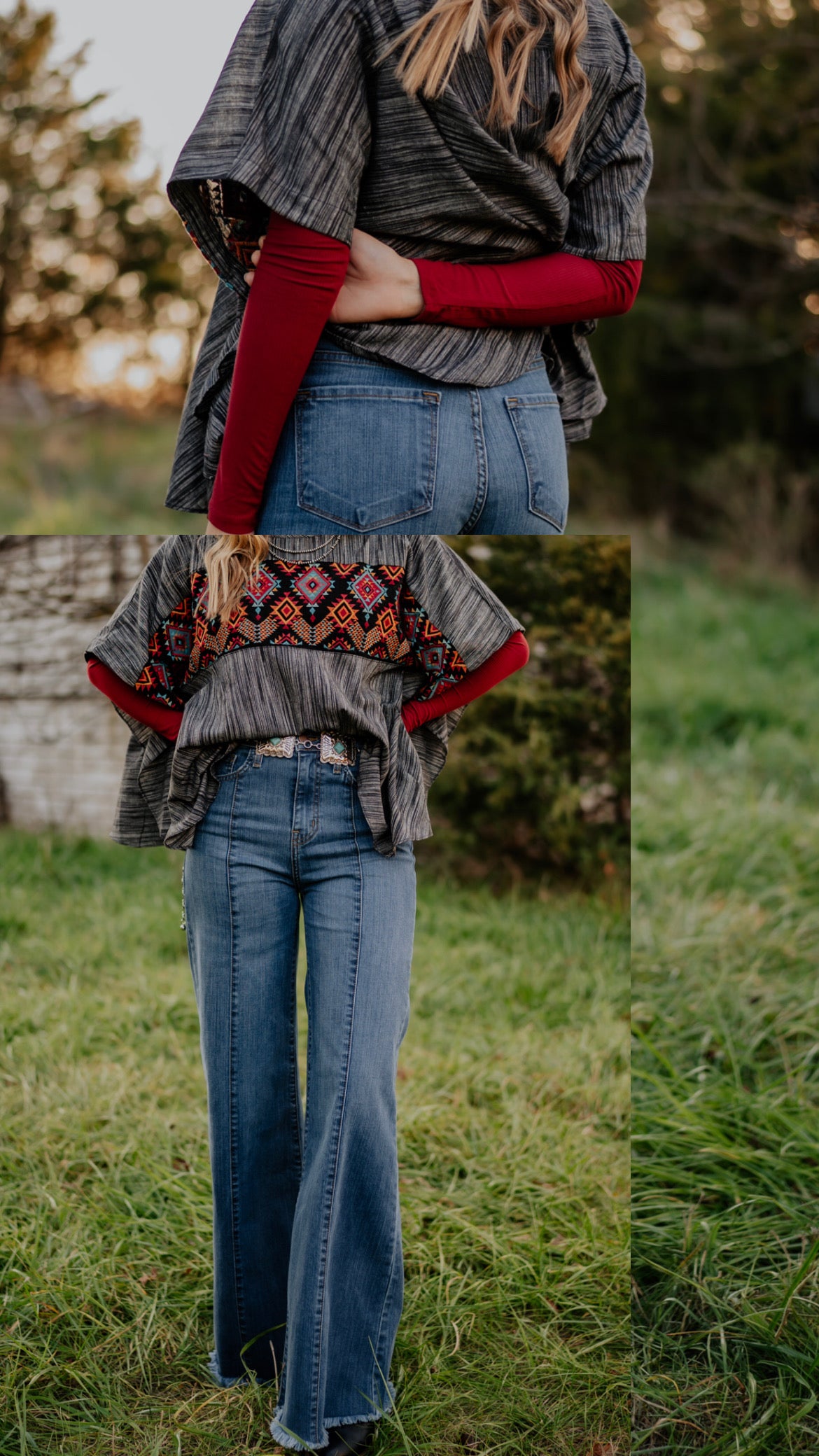 High Plains Aztec Kimono